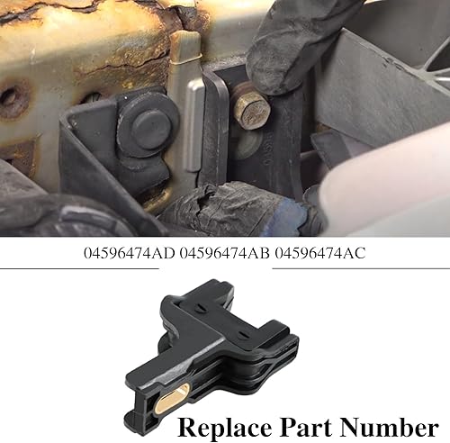 Miniatura 4 de FUSCH Par de aisladores de soporte de radiador superior LH&RH compatibles con Chrysler 300 2005-2021, Dodge Charger 2006-2021, Challenger 2008-2021,