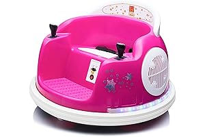 Kids Electric Bumper Car - 6V Battery Ride On Toy for Ages...