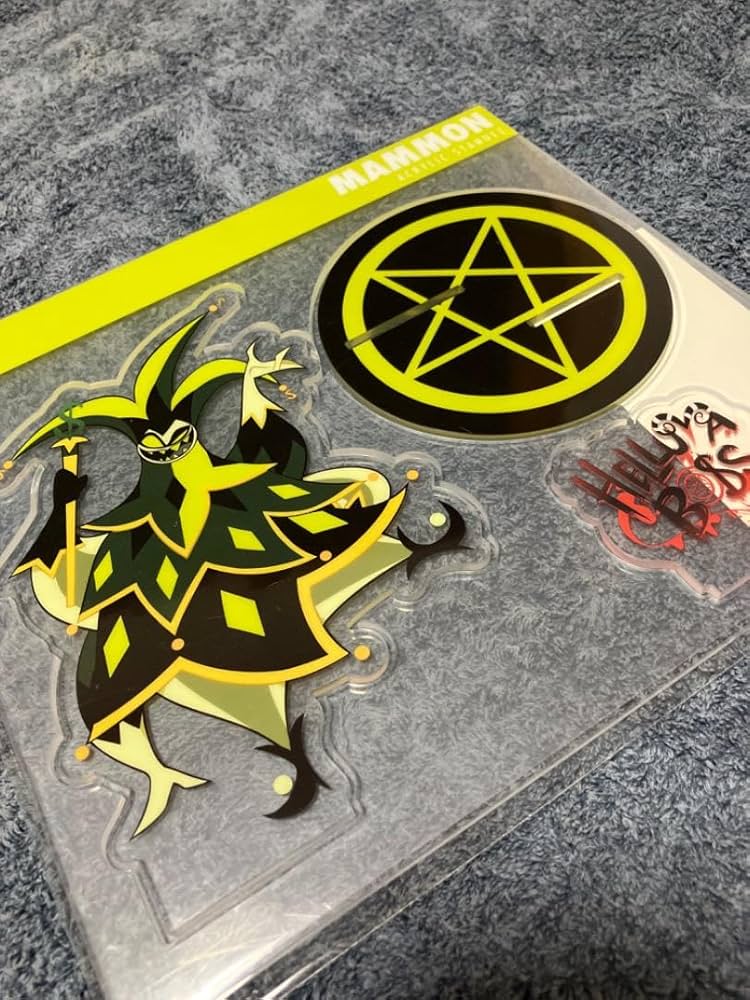 ヘルヴァボス マモン グッズセット Mammon hazbin - Etsy 日本