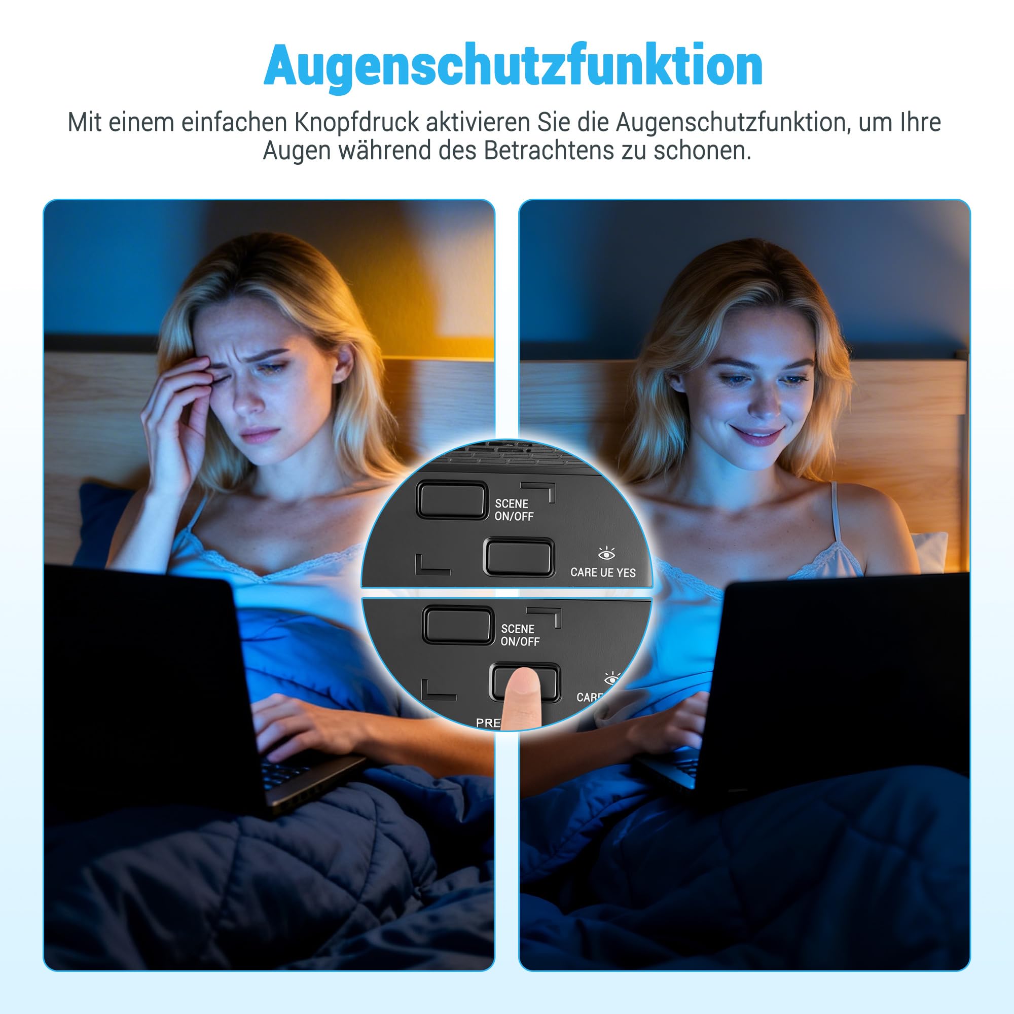 Tragbarer 17,5'' DVD Player mit 15,6'' drehbarem HD-Display – 8 Stunden Akkulaufzeit, Unterstützung für mehrere Formate, SD/USB, TV und mit Speicherfunktion, Stereo-Lautsprecher, Schwarz