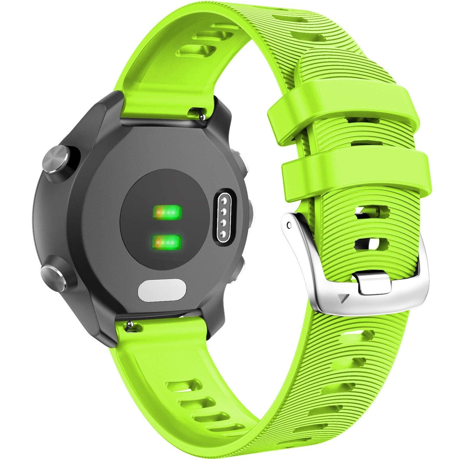 Bracelet Forerunner 245 en silicone de 20 mm compatible Venu 2 Plus - 8