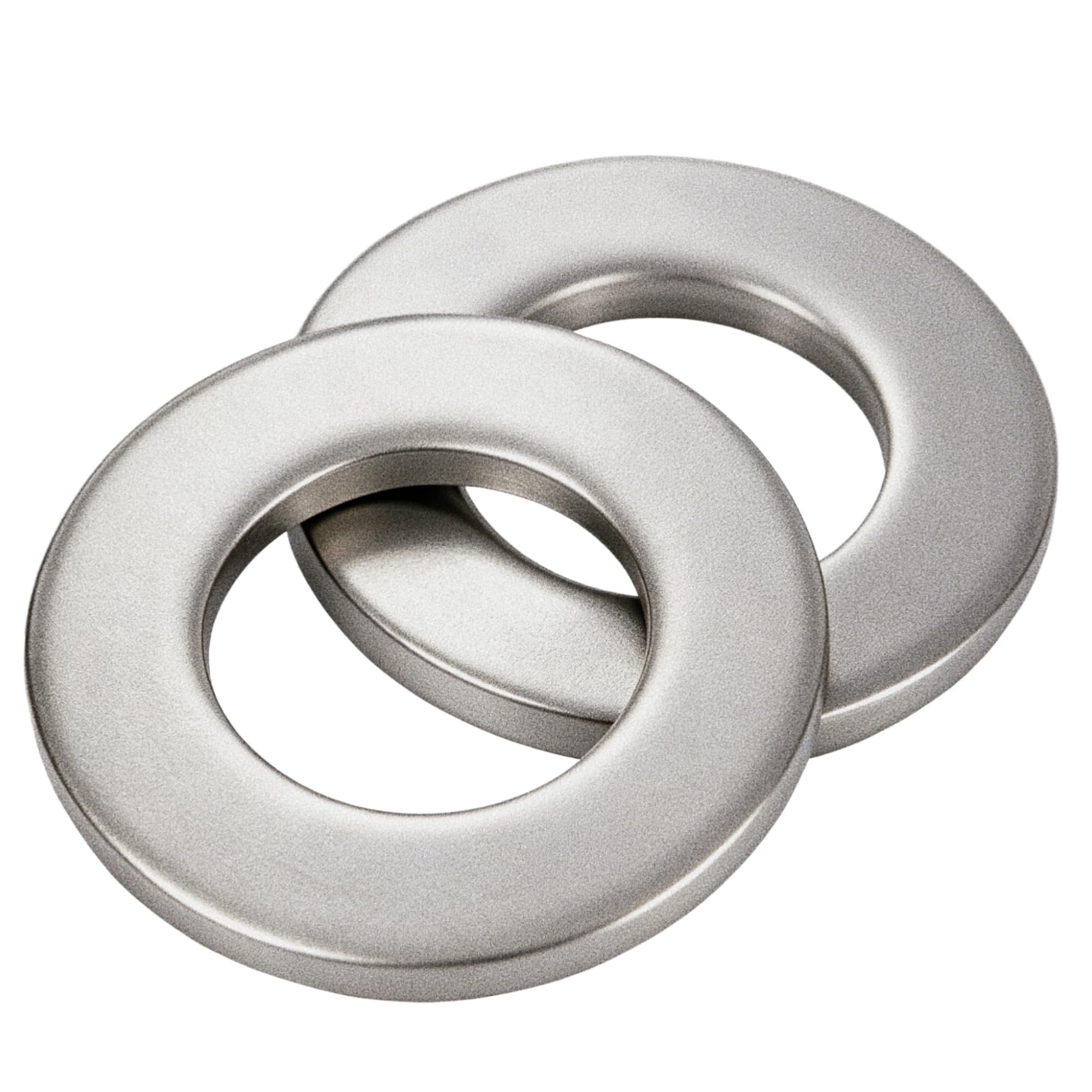 YIIFLY M5 Flat Washers 304 Stainless Steel A2-70, 100 PCS Metric Plain Washers for Bolts Nuts Screws Hardware Fasteners