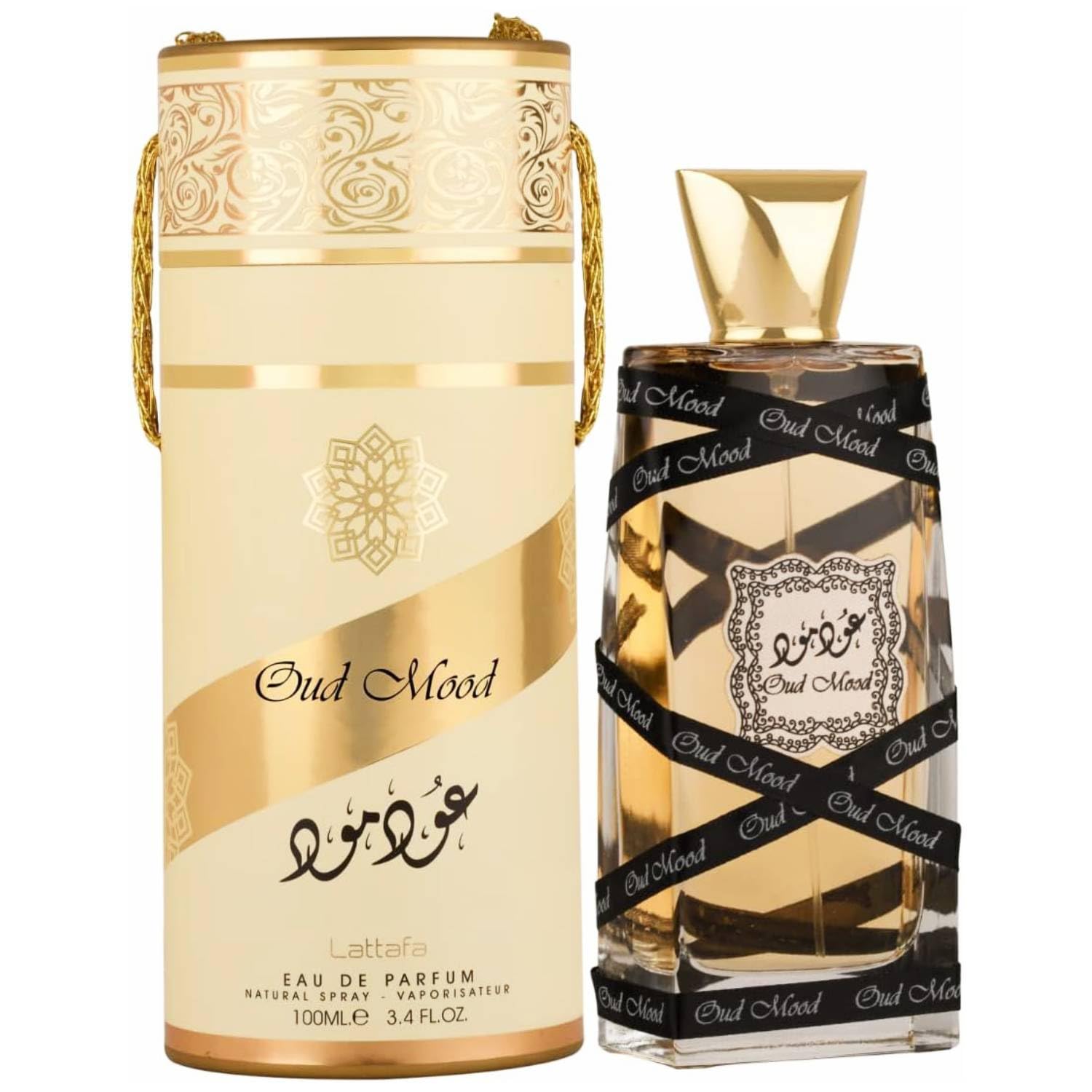 Oud Mood by Lattafa for Women - 3.4 oz EDP Spray
