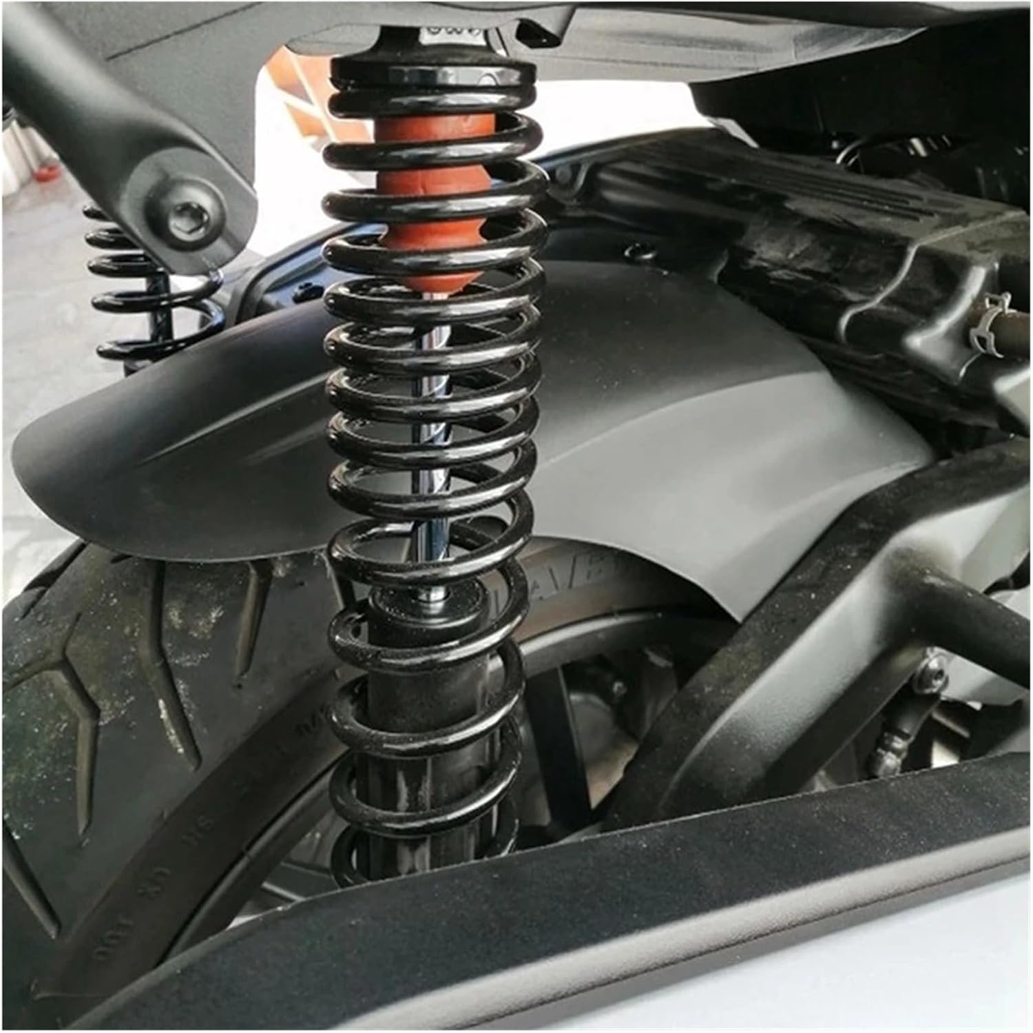 Motorcycle Rear Mudguard Mud Guard Splash Guard Fit for Honda ADV250 ADV350 ADV 350 2021-2023(Black)