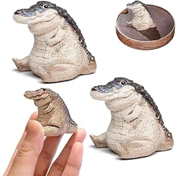 ワニの置物 ワニの置物 銅製 魔除け 招財 鎮宅 風水グッズ : 中国貿易公司