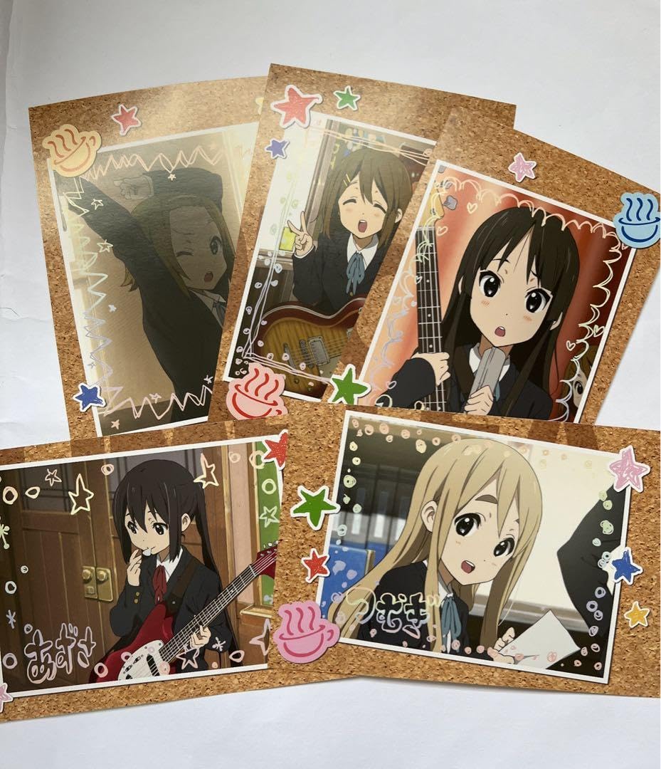 Amazon | けいおん グッズ セット 携帯シール ポストカードセット