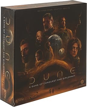 Gale Force Nine Dune, A Game of Conquest and Diplomacy, Science Fiction Board Game, 30 to 60 Minute Play Time, 2 to 4 Players, for Ages 12 and up
