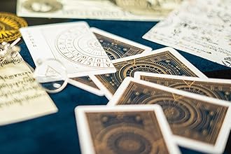 Bicycle Cypher Premium Black Playing Cards, Gold Foil, Encrypted Messages in ...