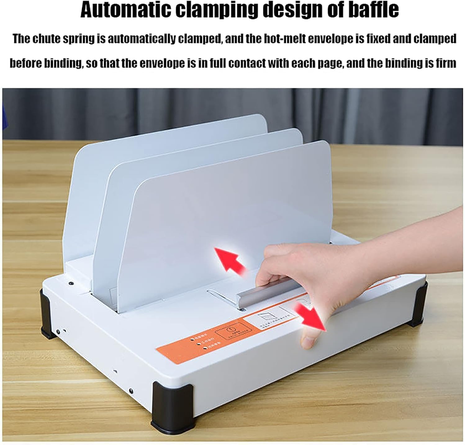 Rilegatrice A Caldo, Rilegatrice Termica A4, Rilegatura Simultanea di 500 Fogli di Carta da 70 G, per A3 (Lato Corto)/A4/A5, Ufficio/appalti/contratti/rapporti di Polizze Assicurative