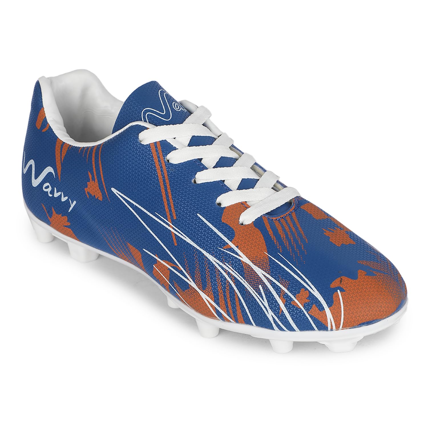 wavvy Lightweight Football Shoes with Synthetic Upper & TPU Sole-picture-12