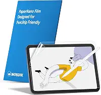 MOBDIK [2 unidades] Película protetora de tela Paper compatível com iPad Mini 6 2021 (6ª geração, 8,3 polegadas), película fosca antirreflexo/resistente a arranhões para desenhar/escrever, compatível com Apple Pencil