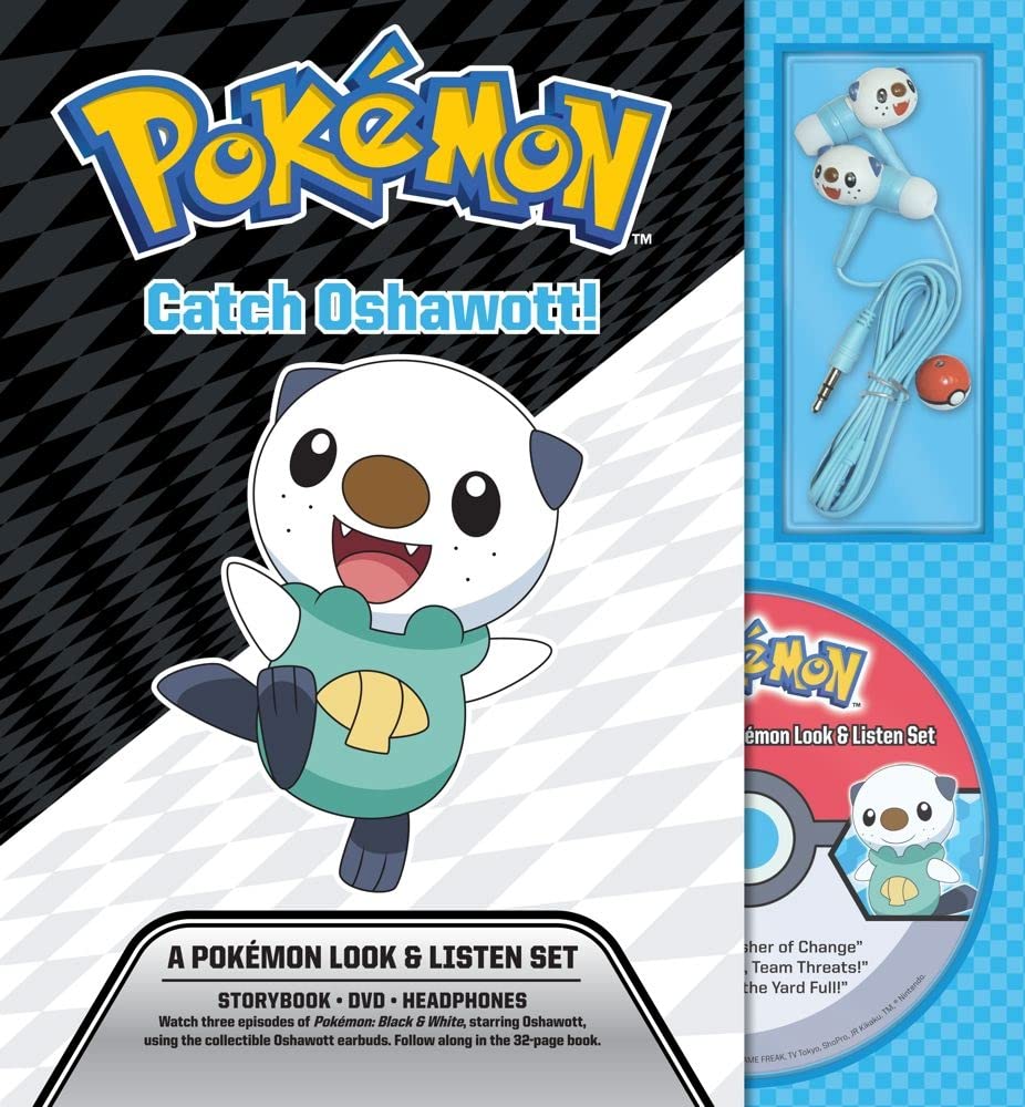Catch Oshawott! A Pokémon Look & Listen Set (Pokemon Pikachu Press)