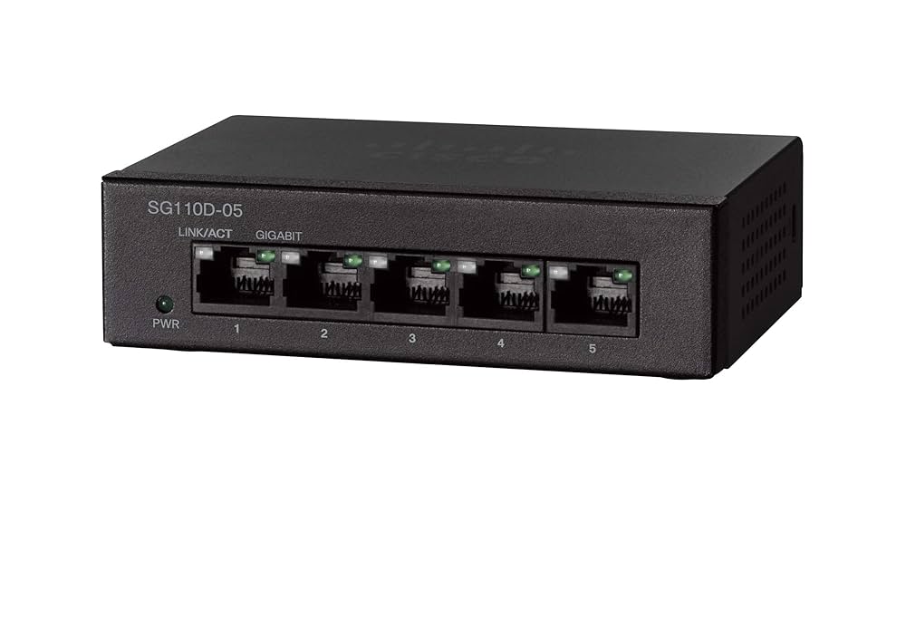 PC周辺機器 5-Port Gigabit Desktop Switch TP-LINK 5-Port Gigabit Desktop Switch in Black