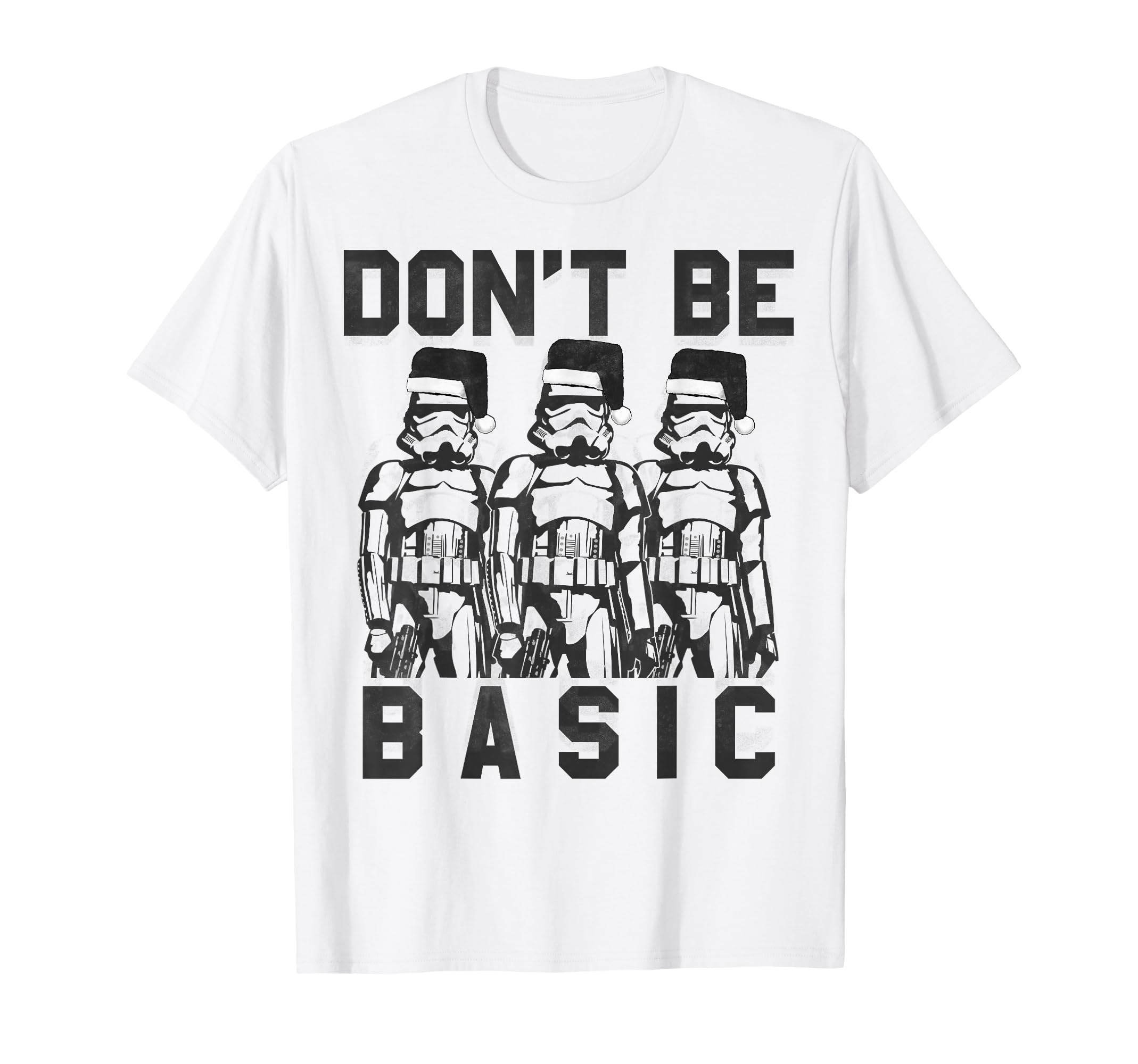T-shirt Star Wars Dont Be Basic vêtement geek original et haut de gamme - 2