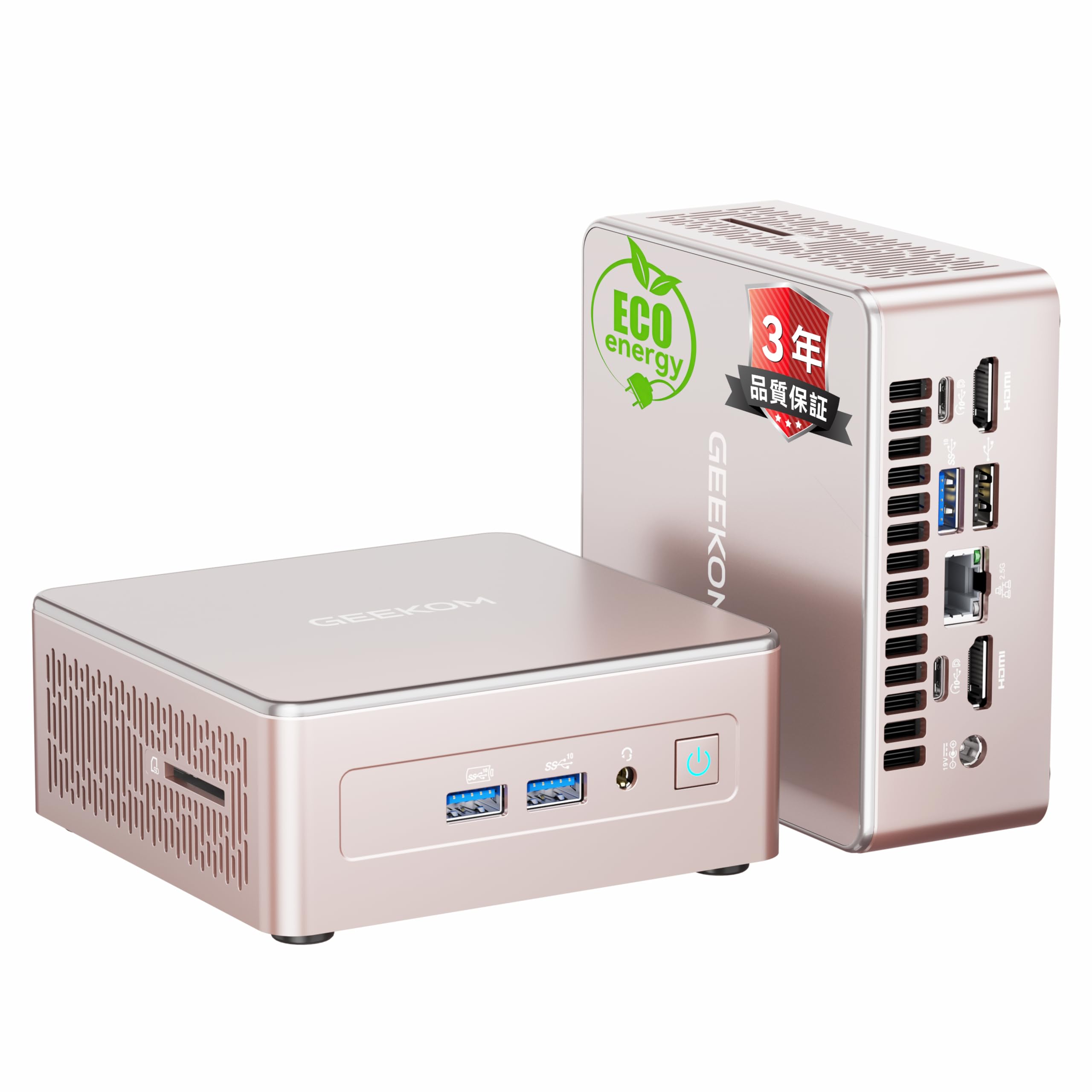 Amazon.co.jp: 【最高コスパ・全アルミ】GEEKOM A5 ミニpc AMD Ryzen 5