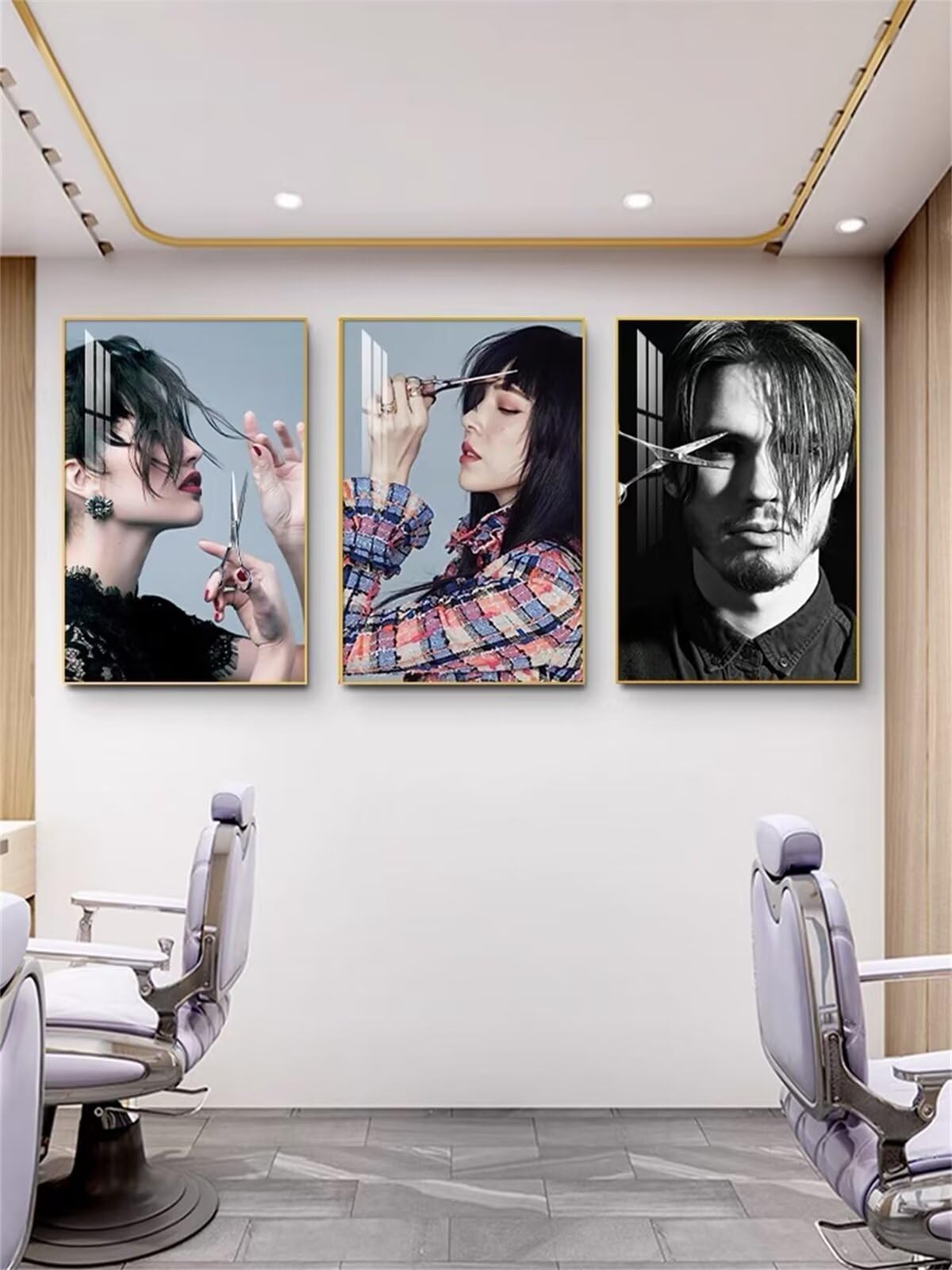 Diamond painting Noël et hiver : créez une décoration murale 5D en 3 pièces
