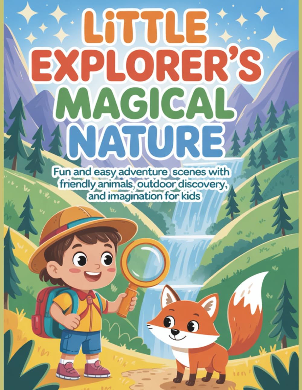 Little Explorer’s Magical Nature: Fun and Easy Adventure Scenes with Friendly Animals, Outdoor Discovery, and Imagination for Kids