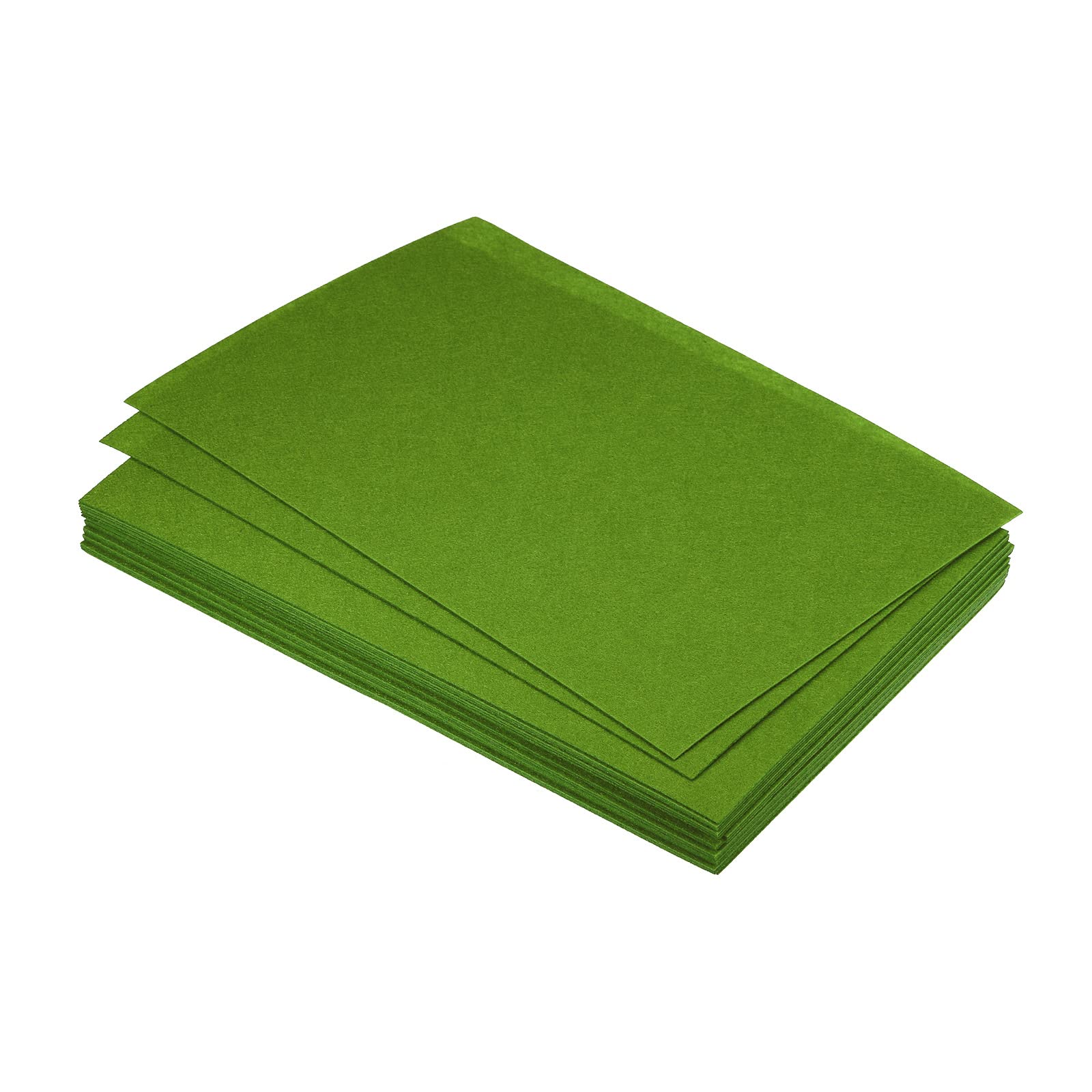 PATIKIL Soft Felt Sheets Fabric Craft Sheets Dark Green 12 Inch x 8 Inch for DIY Hobby Decorate Pack of 20