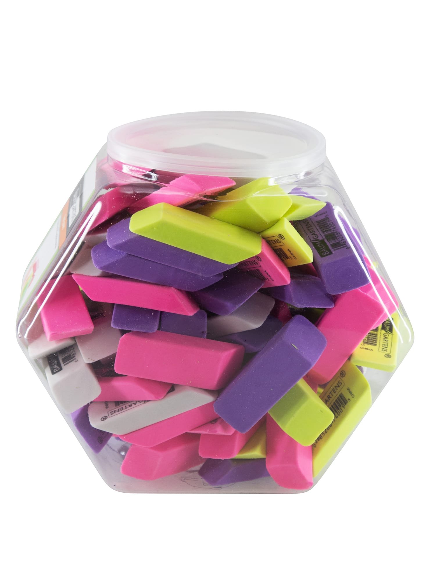 Gumki neonowe, 100 sztuk