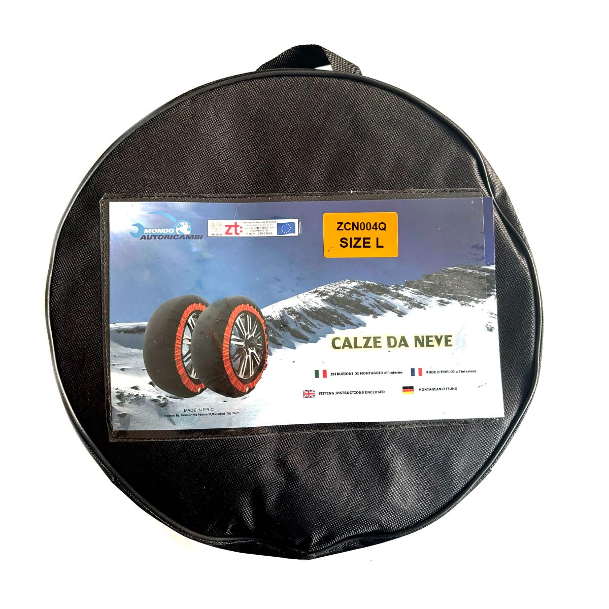 Calze da Neve Omologate EN16662-1:2020 | 225/50-18 | 225 50 R18 | 225 50 18