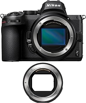 Amazon | Nikon Z5 Mirrorless Digital Camera Body with Nikon FTZ
