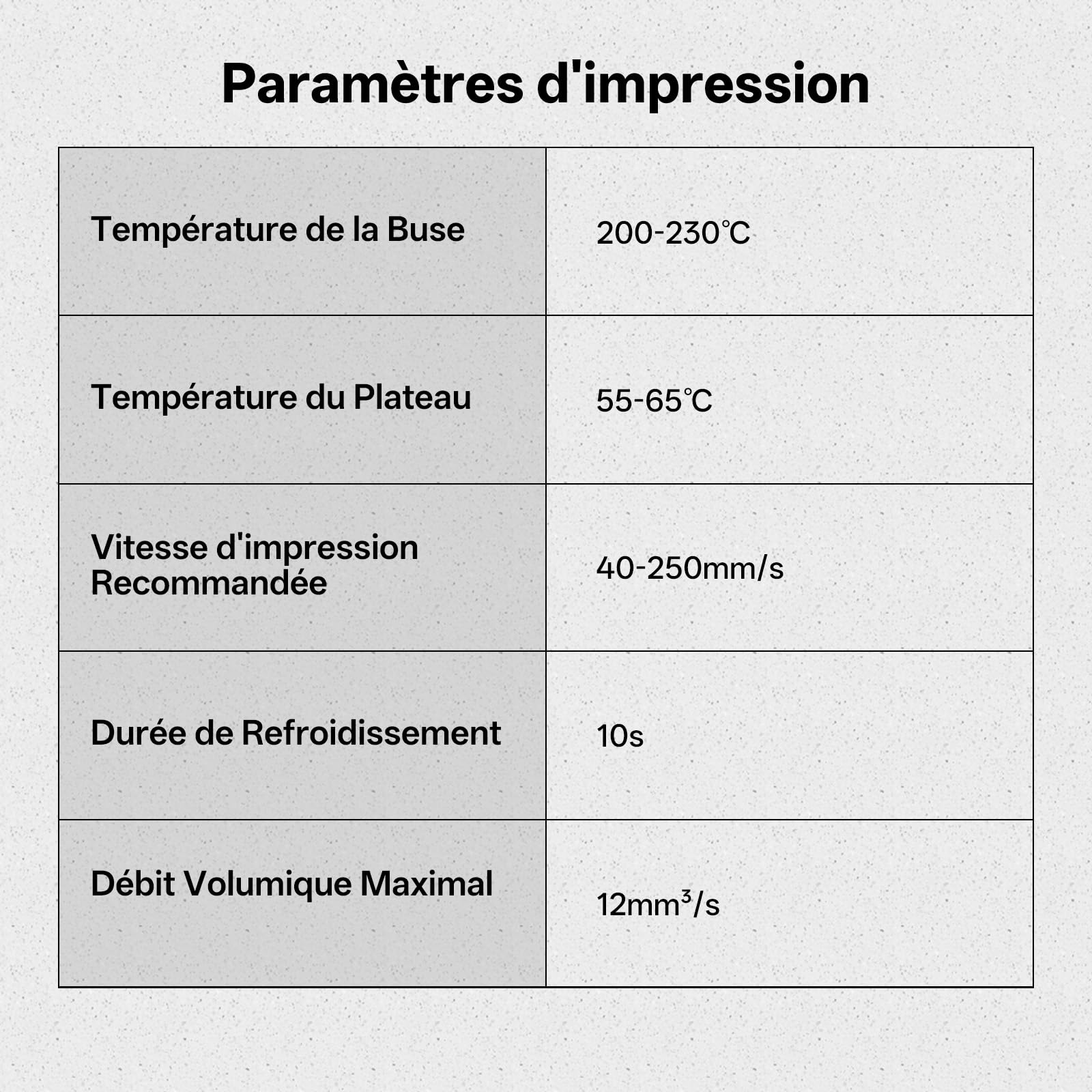 ANYCUBIC Filament PLA Marbre, Filament 3D de 1,75 mm, Lignes de Couches Minimales, Identification Intelligente, Enroulé de Manière Ordonnée, Effet Marbre, Marbre Blanc, 1kg