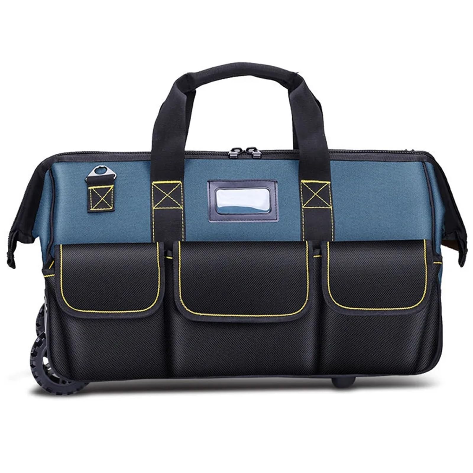 Borsa Portautensili Borsa portautensili con tirante for impieghi gravosi, impermeabile, con ruote, organizer for attrezzi, garage, for elettricisti, carpentieri Per Elettricisti Artigiani