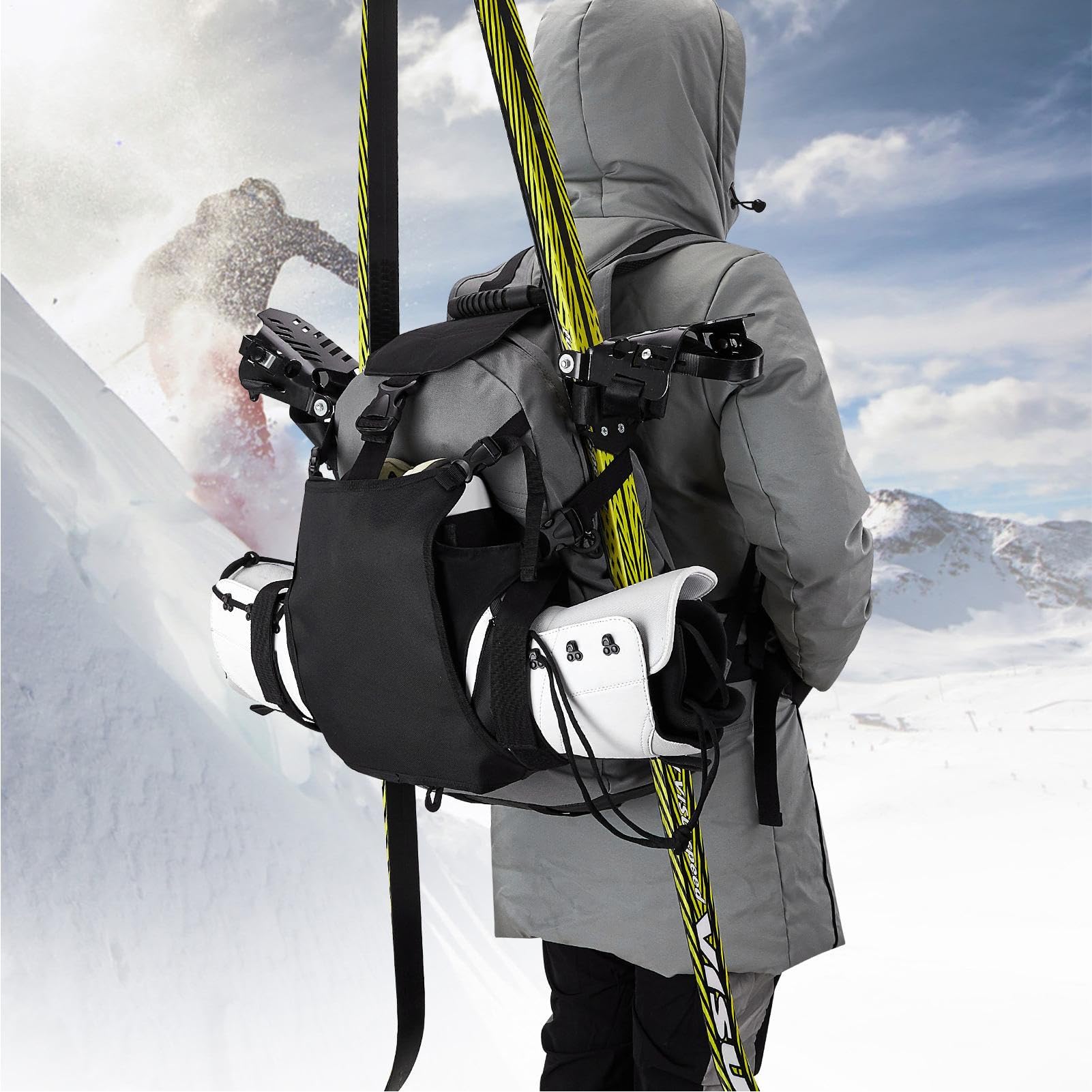 Plecak Na Buty Narciarskie Plecak Turystyczny 30 Litrów