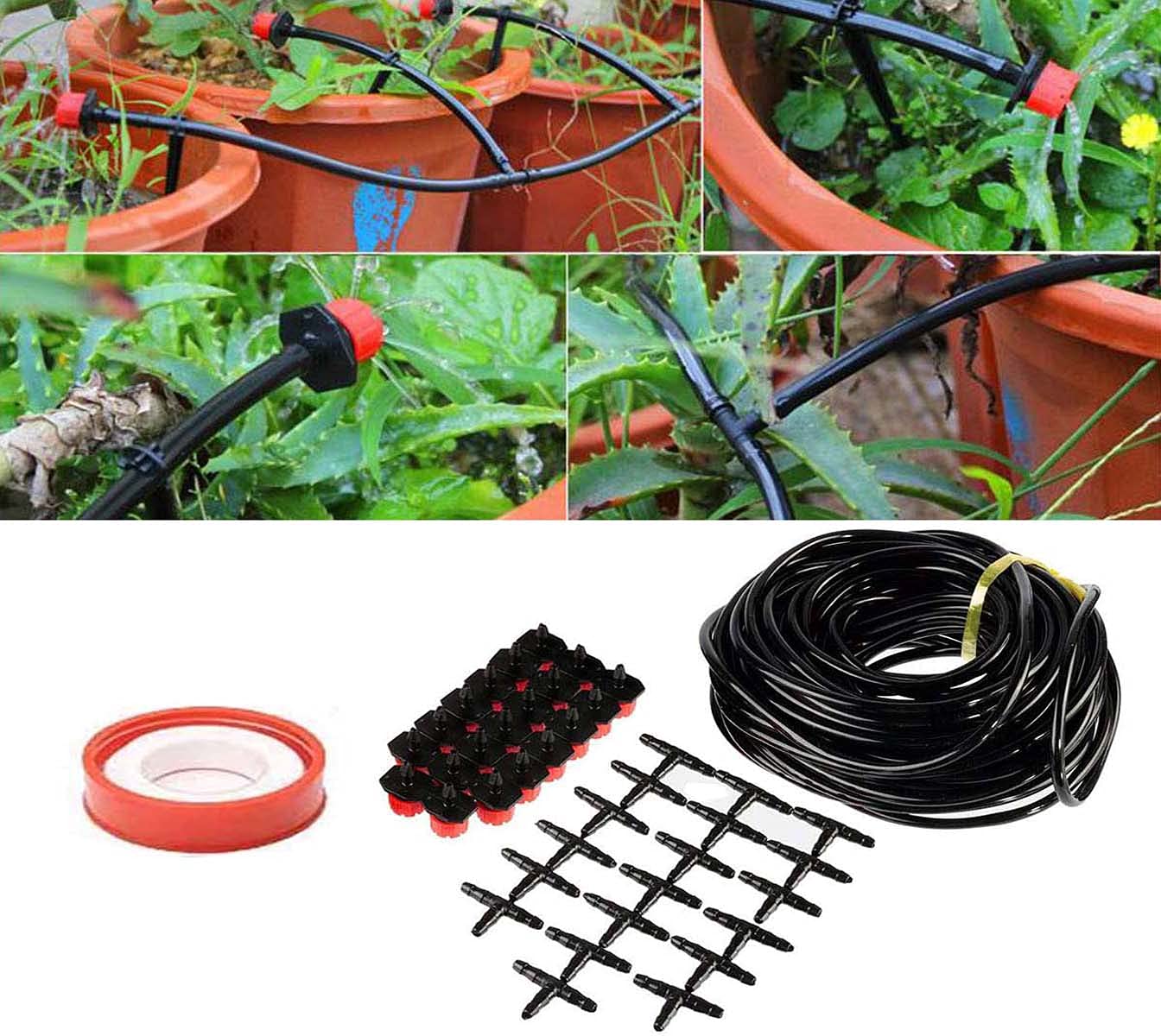 DIY Crafts 10 Pcs Sprinkler Kit, Ready To Fit Kit, Sanitize Kit Mist Sprinkler Fan Misting Kit Sanitize Ready-F (10 Pcs Sprinkler Kit, Ready To Fit Kit)