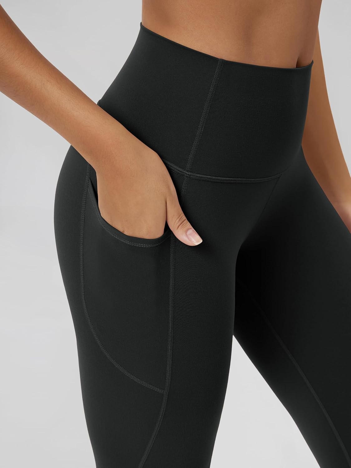 ODODOS Buttery Soft Lounge Yoga Leggings with Pockets for Women 23" / 25" /28" High Waist Yoga Pants - Image 5