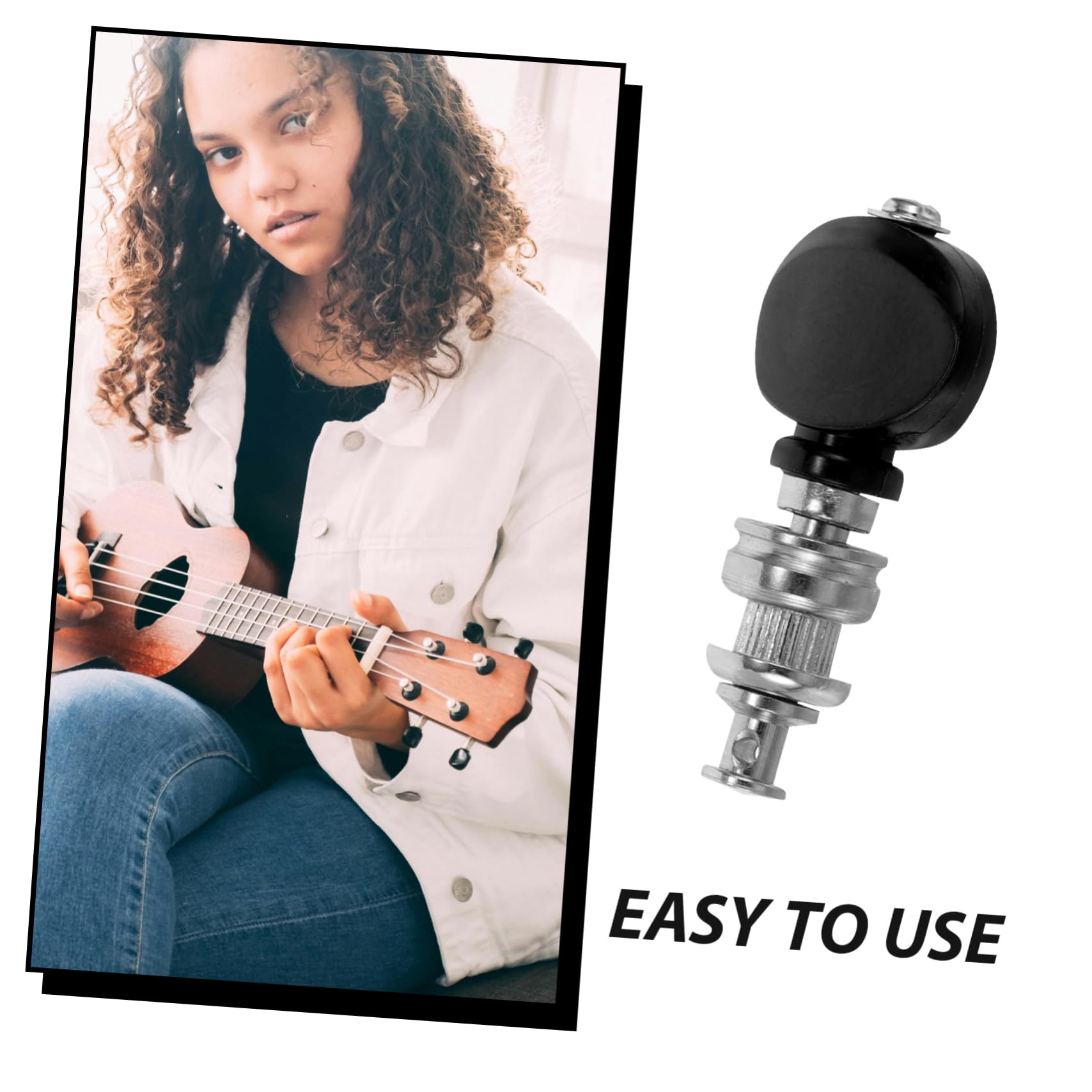 TOYANDONA 20pezzi Pz Di Piroli Di Accordatura Per Ukulele Maniglie Eleganti Facili Da Installare Materiale Resistente Perfetti Per Musicisti Di Tutti
