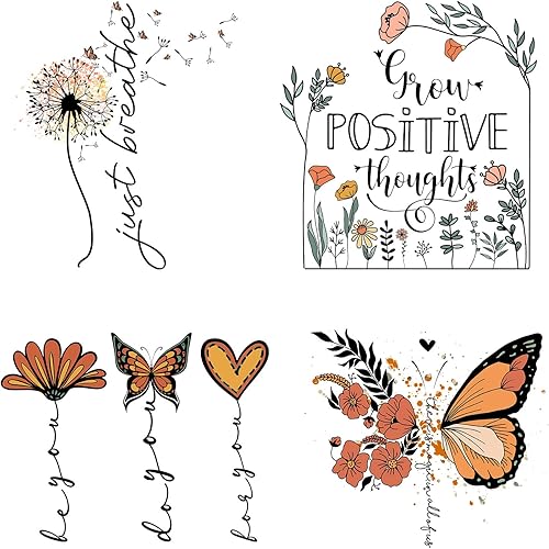 Vista 17 de 9 calcomanías de hongos para planchar para ropa, mujeres, calcomanías de transferencia de calor para ropa, camiseta, transferencia térmica, apliques