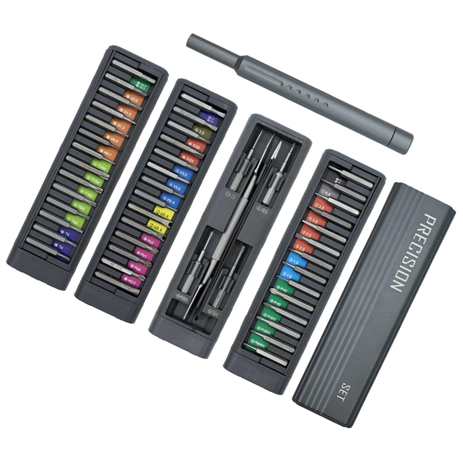 Tsophreniq Essential 49Piece Precisions Small Screwdriver Set For Technicians In Electronics And Craft Project Steel Screwdriver Bits