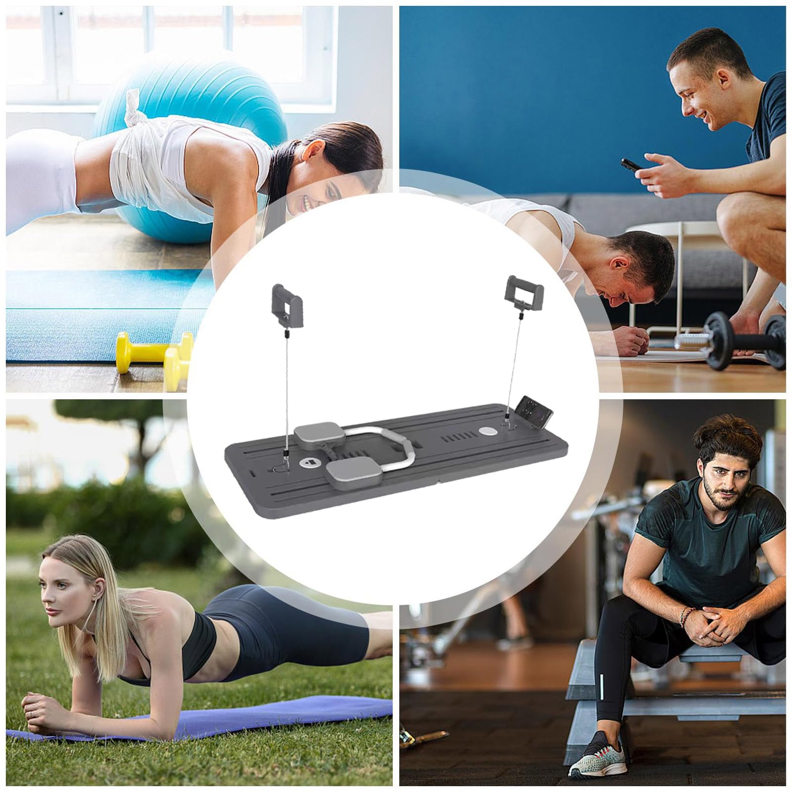 Urządzenie do pilatesu, 4 szt. Suportes Para Colchão | Deska brzuszna - dla kobiet i mężczyzn, garaż, apartament, hotel, siłownia, sypialnia, dom, wnętrze, miejsce