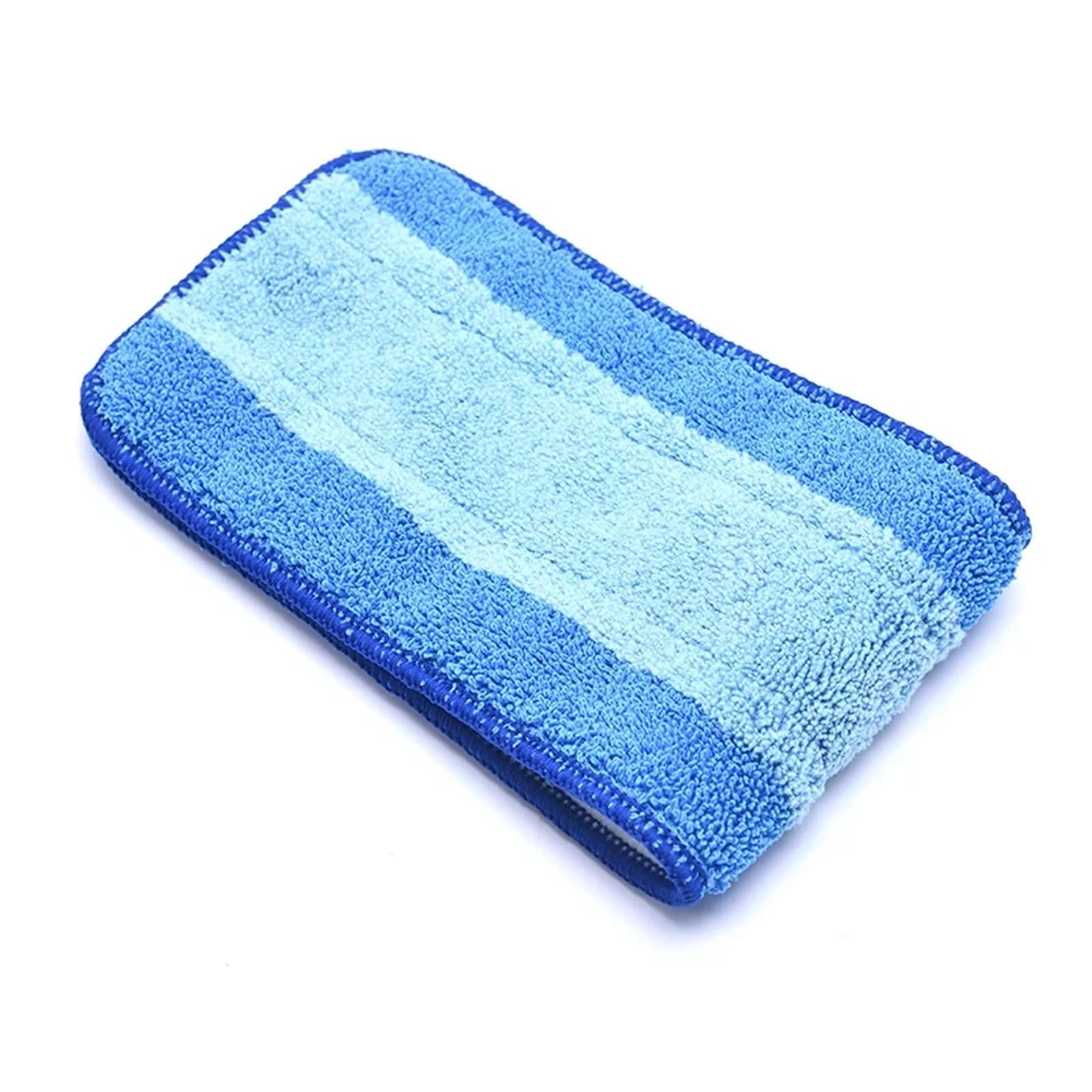 almohadillas para trapeador Paño de microfibra for fregar, almohadillas repuesto, sistema cuidado pisos, paño fregona plano húmedo/seco, herramientas limpieza(4PC)