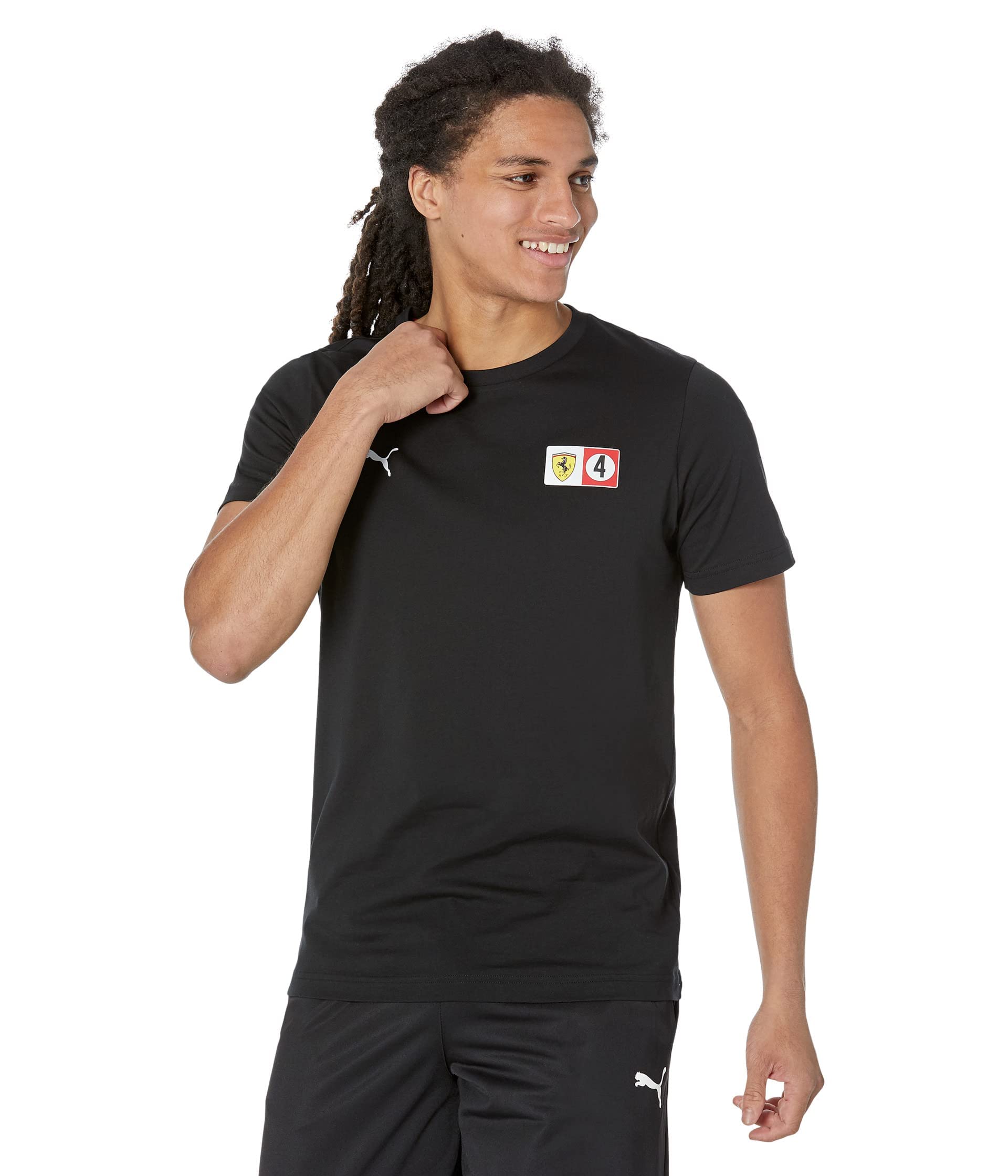PUMA Men's Standard Scuderia Ferrari Race Shield Tee