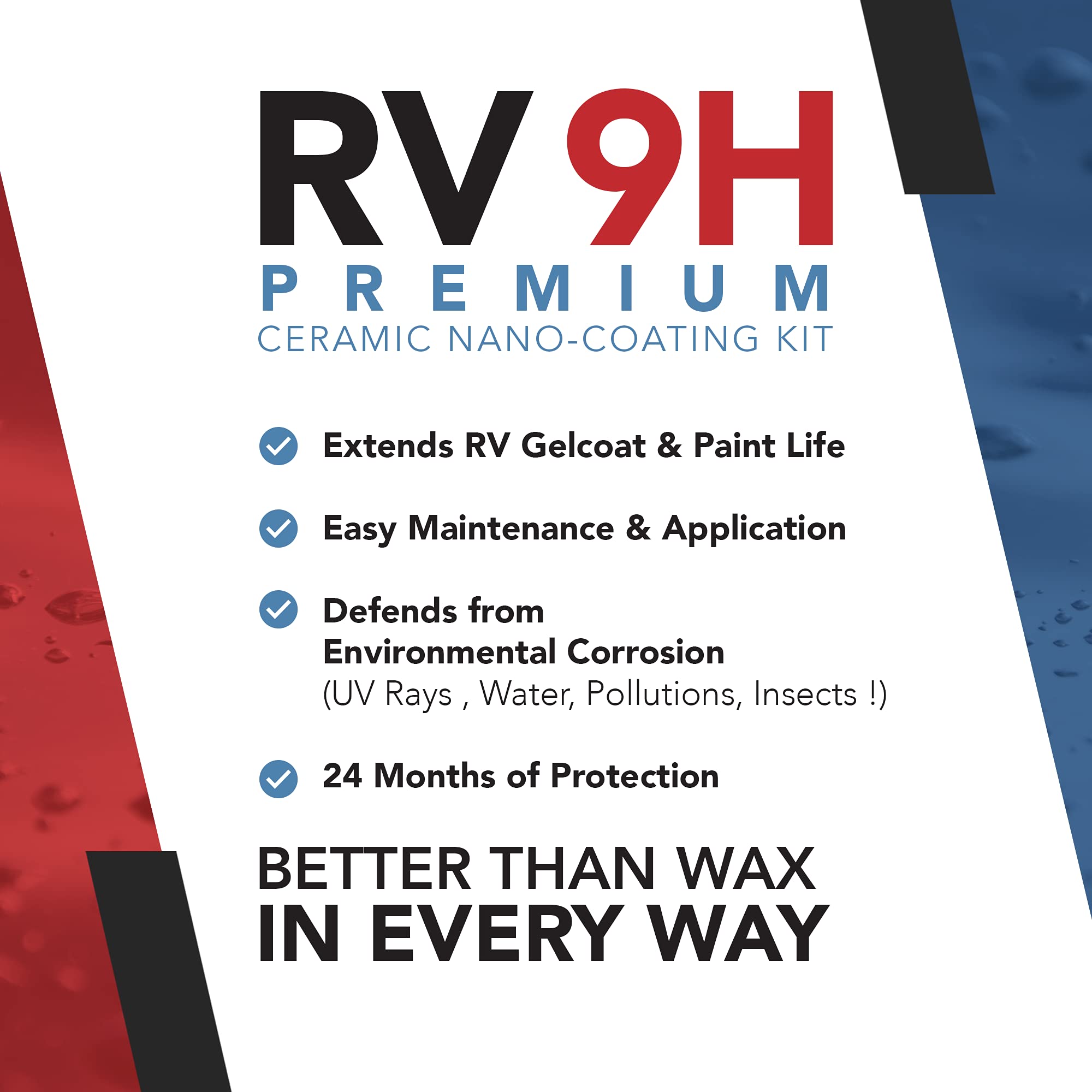 Buy Glidecoat RV Ceramic Coating Top Kit (500ml) 30ft 9H Ceramic