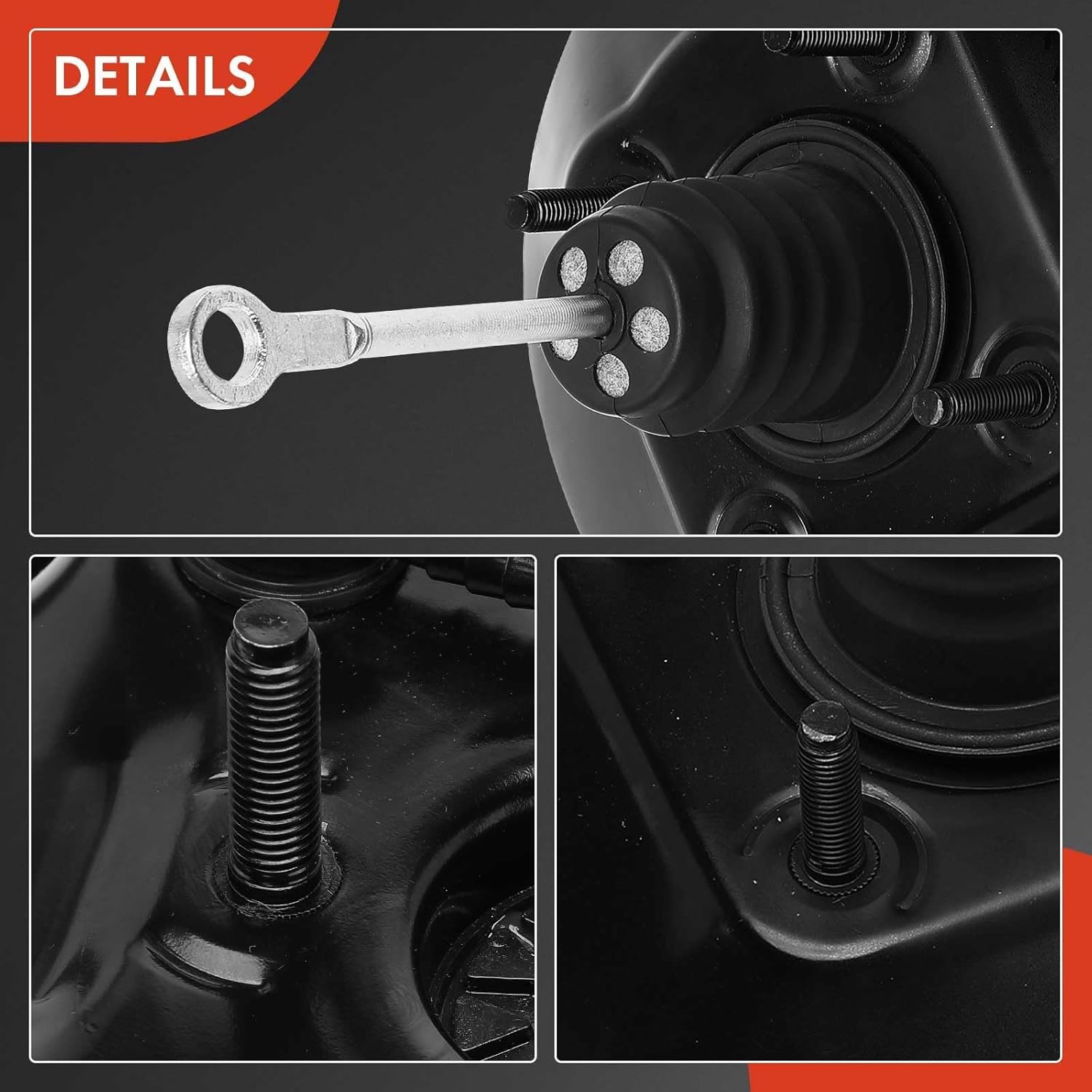 A-Premium Vacuum Power Brake Booster Compatible with Chevrolet Tahoe 1997-2000, C1500/C2500/K1500/K2500 Suburban, Sonora & GMC Yukon 1997-2000, C1500/C2500/K1500/K2500 Suburban & Cadillac Escalade