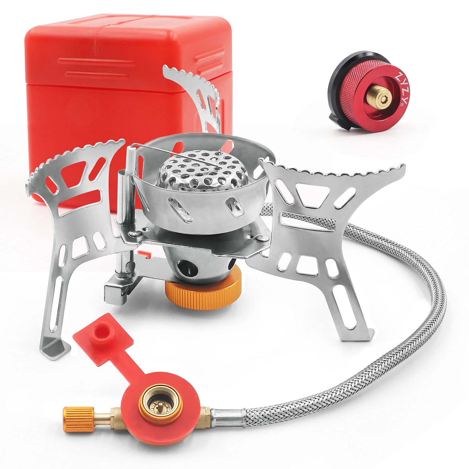 Buy Portable Camping Stove Backpacking Stove, 3900W Windproof Camping