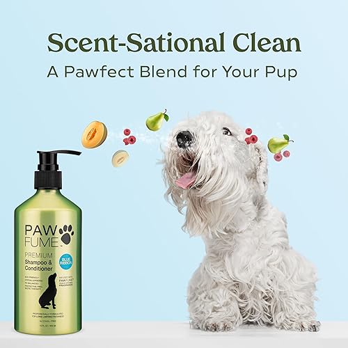Miniatura 7 de Pawfume Champú y acondicionador para perros, champú hipoalergénico para perros malolientes, los mejores champús y acondicionadores para perros,