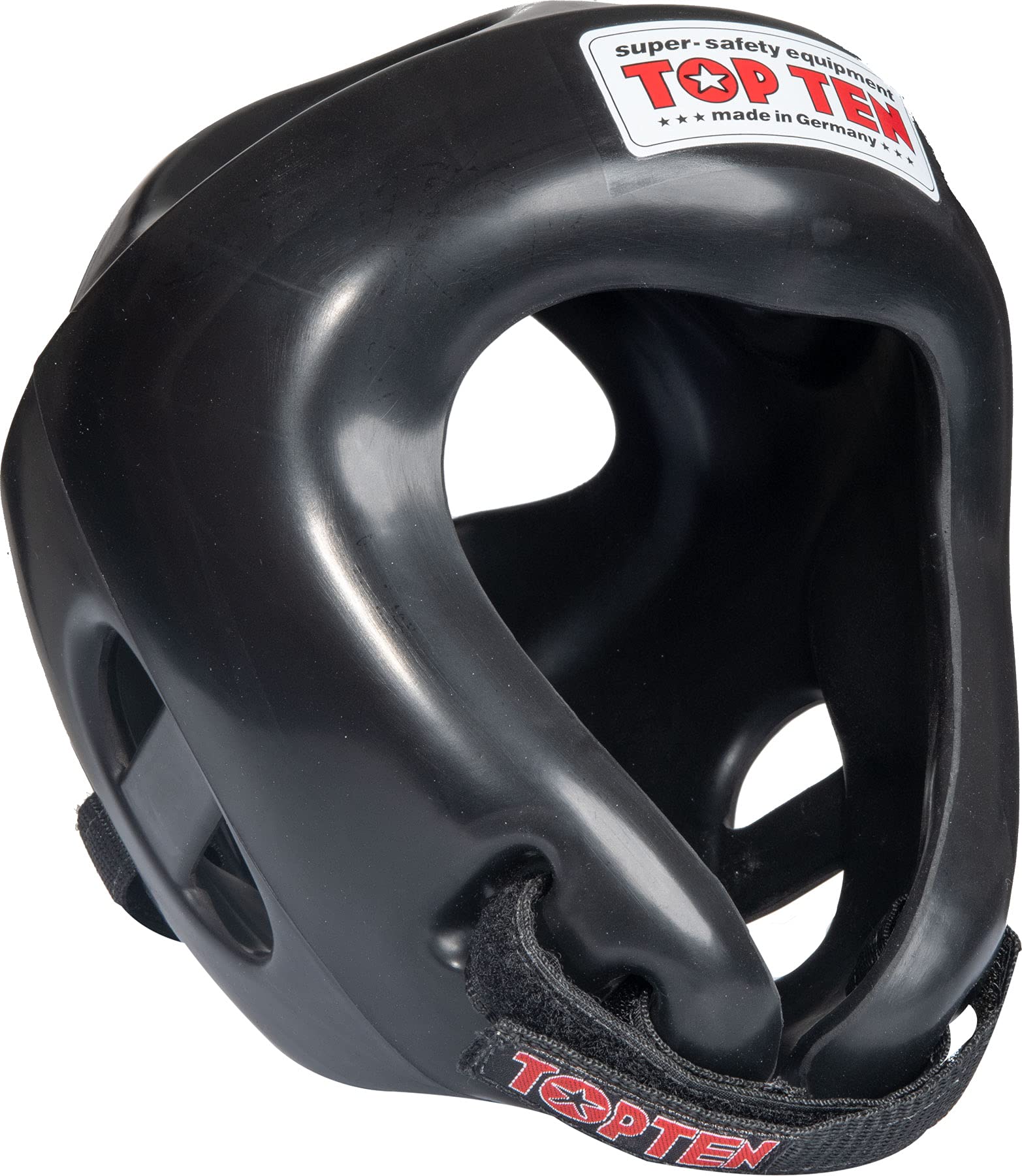 TOP TEN Competition Fight Unisex Adult Helmet, Black, L 59-64 cm