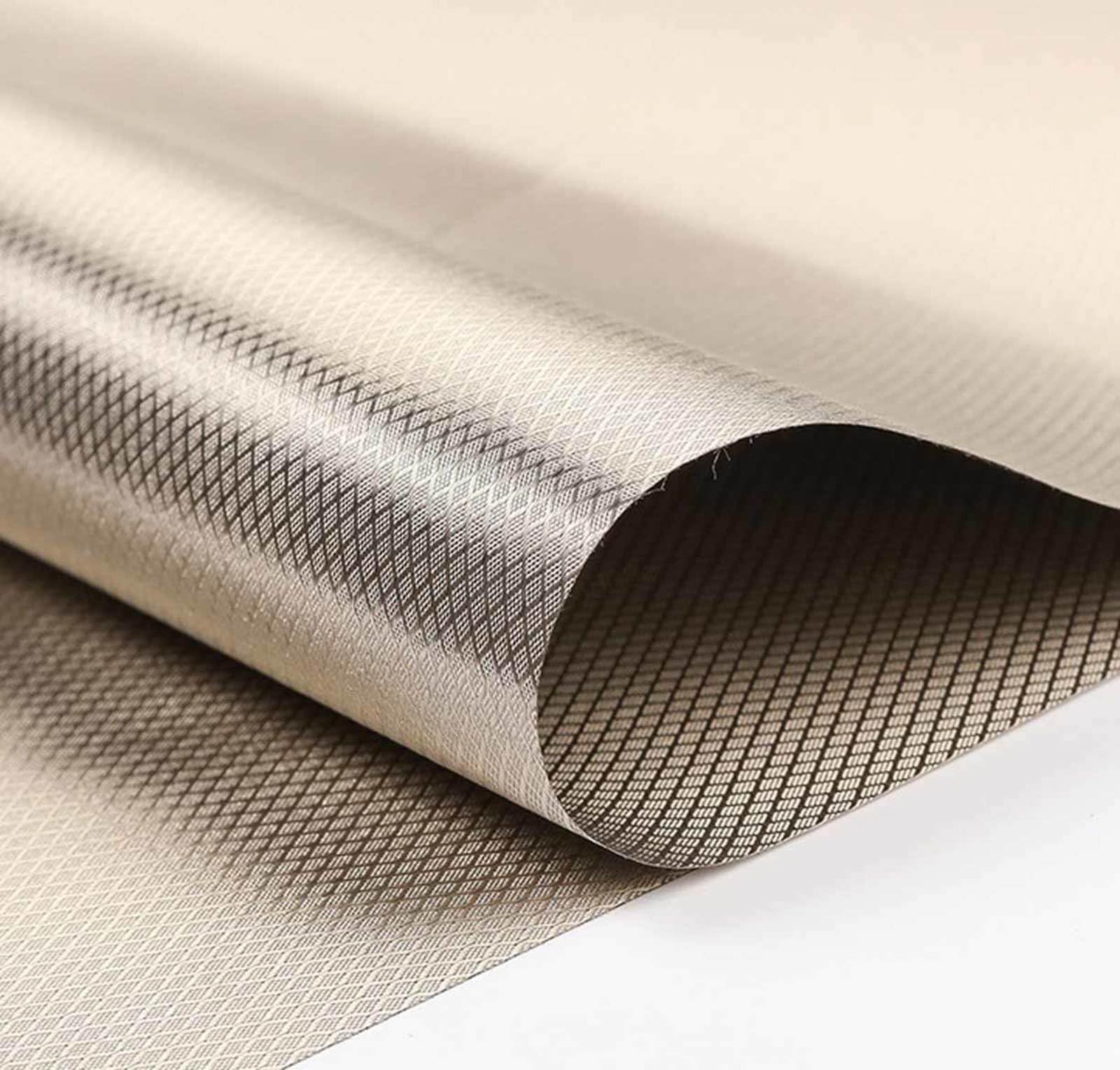 EMF Protection Faraday Fabric EMF Fabric Cloth RFID Blocking Fabric Faraday EMI Isolation for Conductive Pads, Smart Meters,silver-6x1.1m