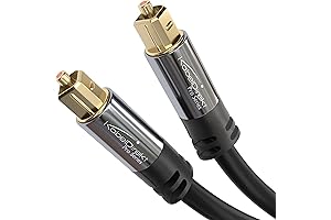 KabelDirekt 15ft Digital Optical Audio Cable
