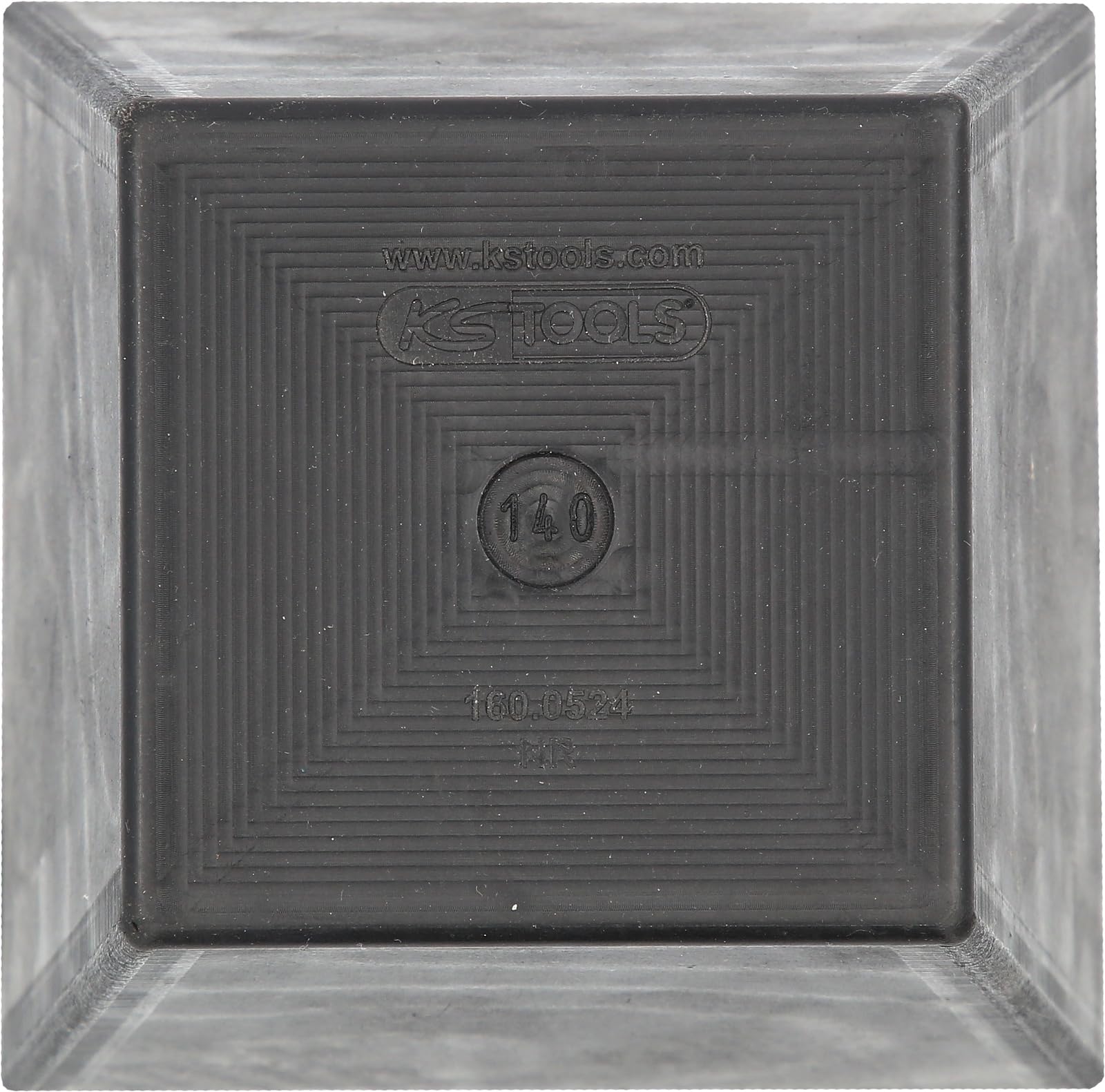 KS Tools 160.0524 Gummiauflage 22 für Hebebühnen, 150 x 150 x 140 mm