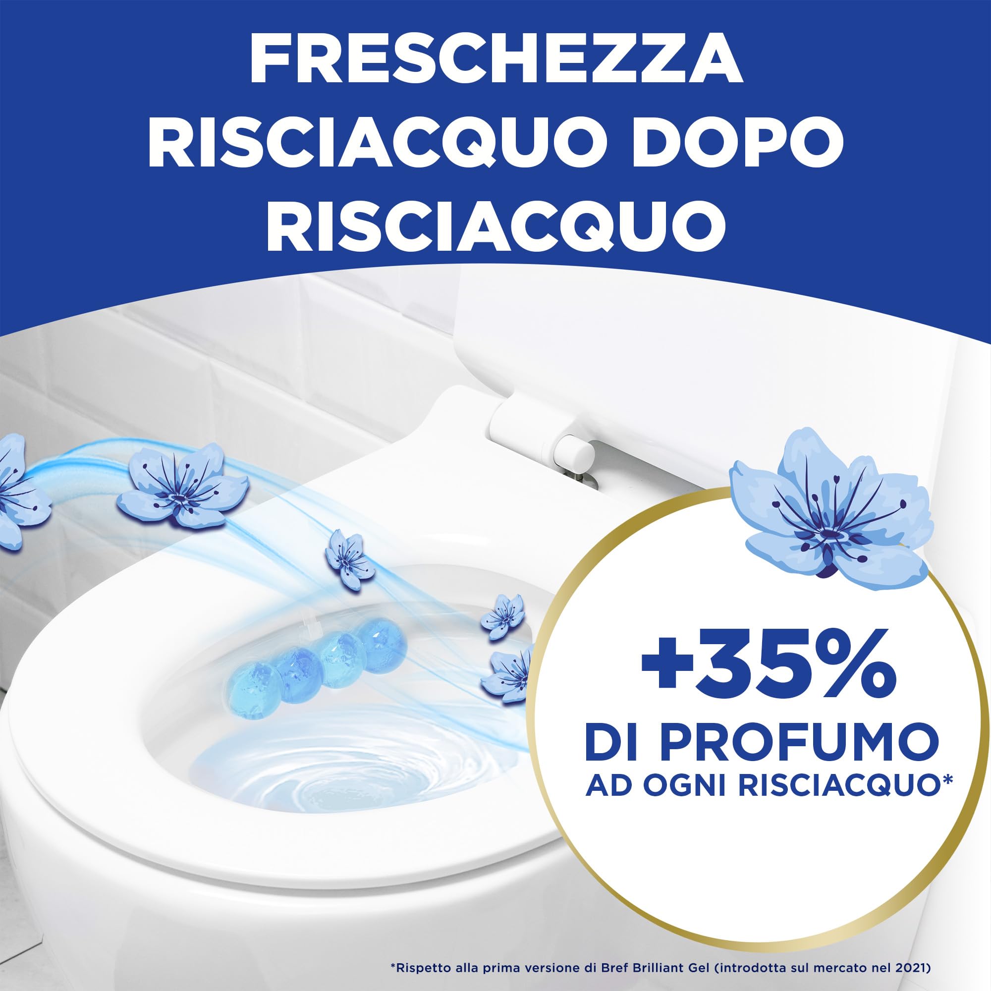 Bref Brilliant WC Forza Artica, 11 pezzi
