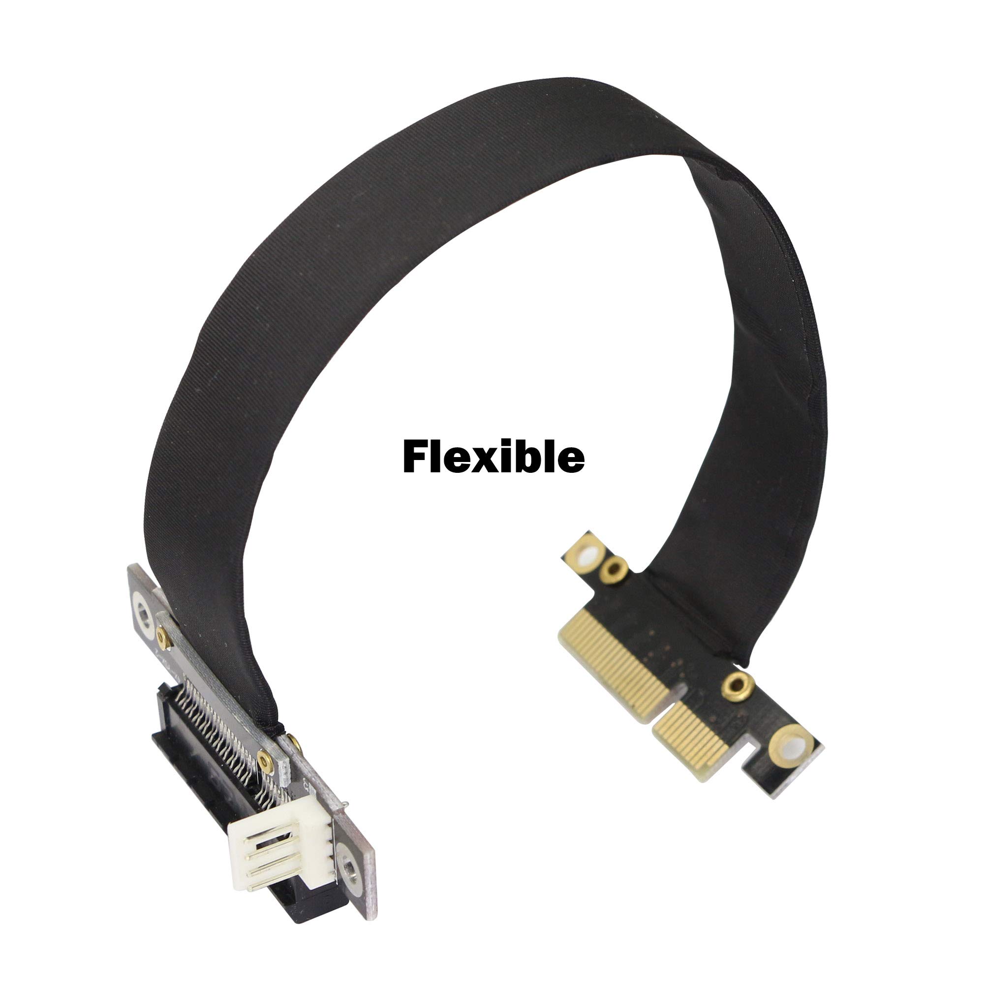 Image secondaire de Adaptateur PCI-Express 3.0 GINTOOYUN pour Carte Graphique - Câble Mâle vers Femelle 23 cm
