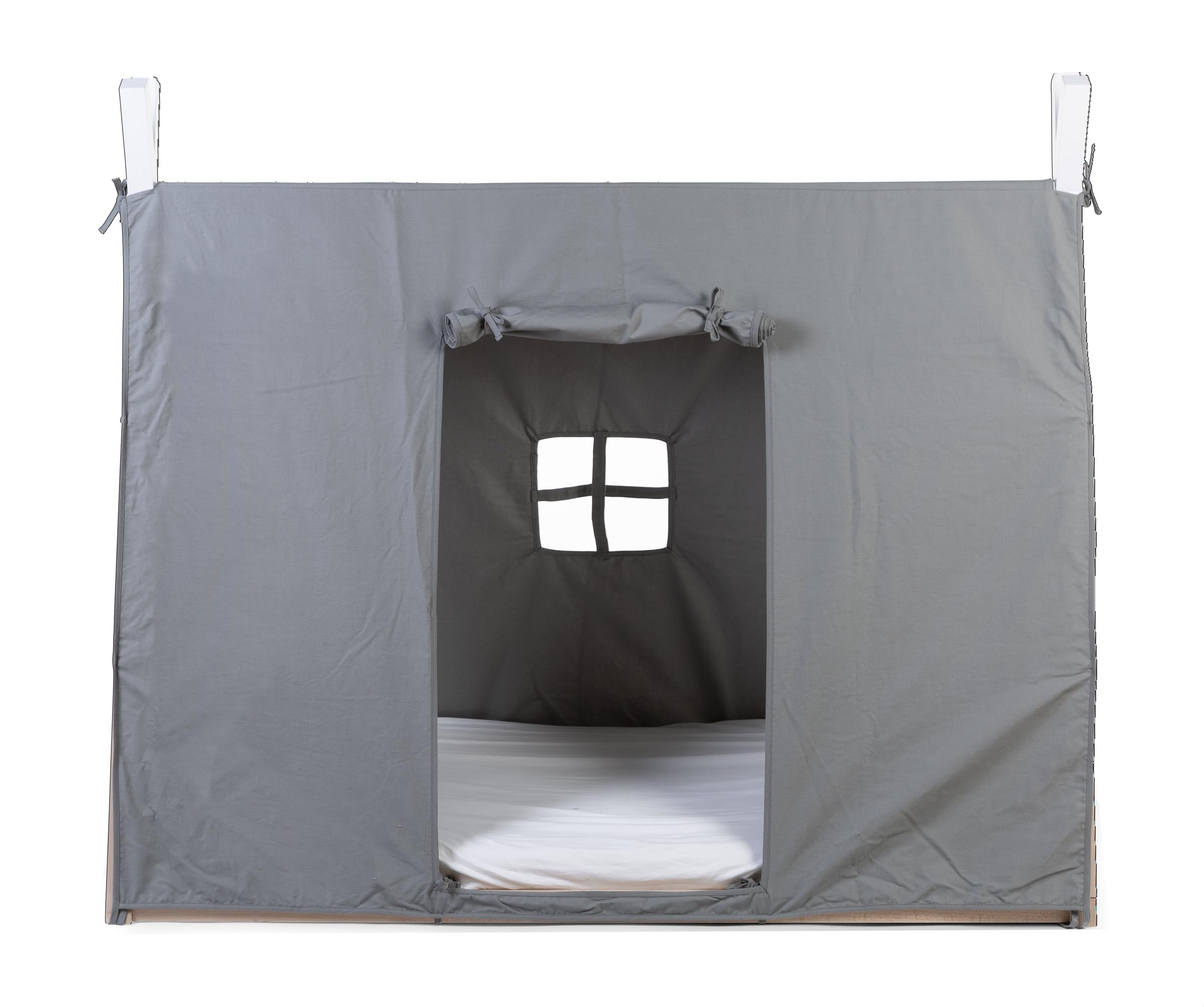 Childhome - Toile de lit Tipi 70 x 140 cm grise