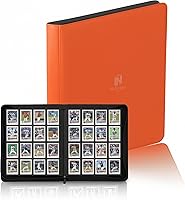 Vista 14 de Carpeta Premium de Tarjetas Coleccionables con más de 1000 bolsillos, Carpeta de 16 bolsillos sin anillo de carga lateral para cartas