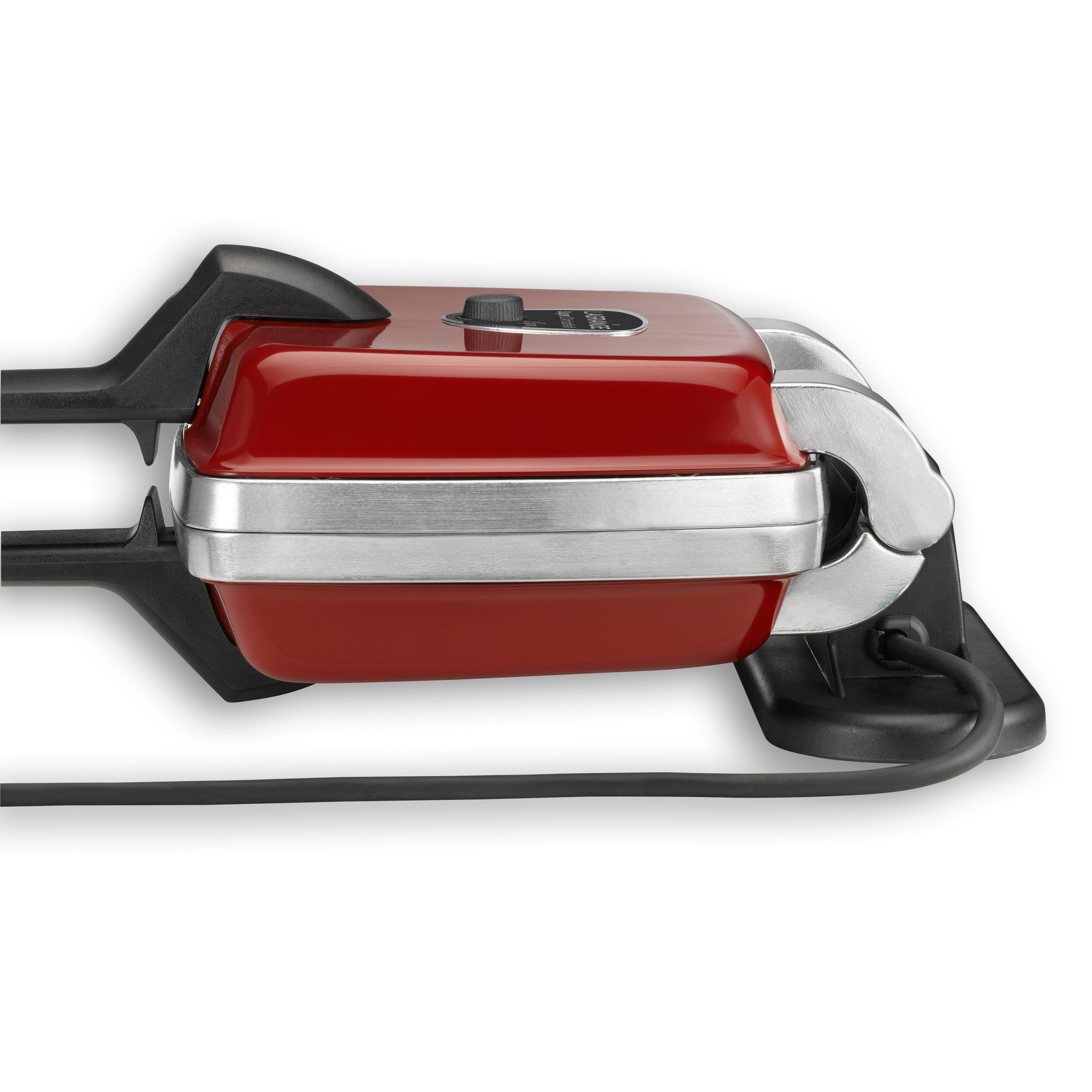 Gofrera Super 2 Antiadherente rojo - multifuncional para gofres, sándwiches y obleas