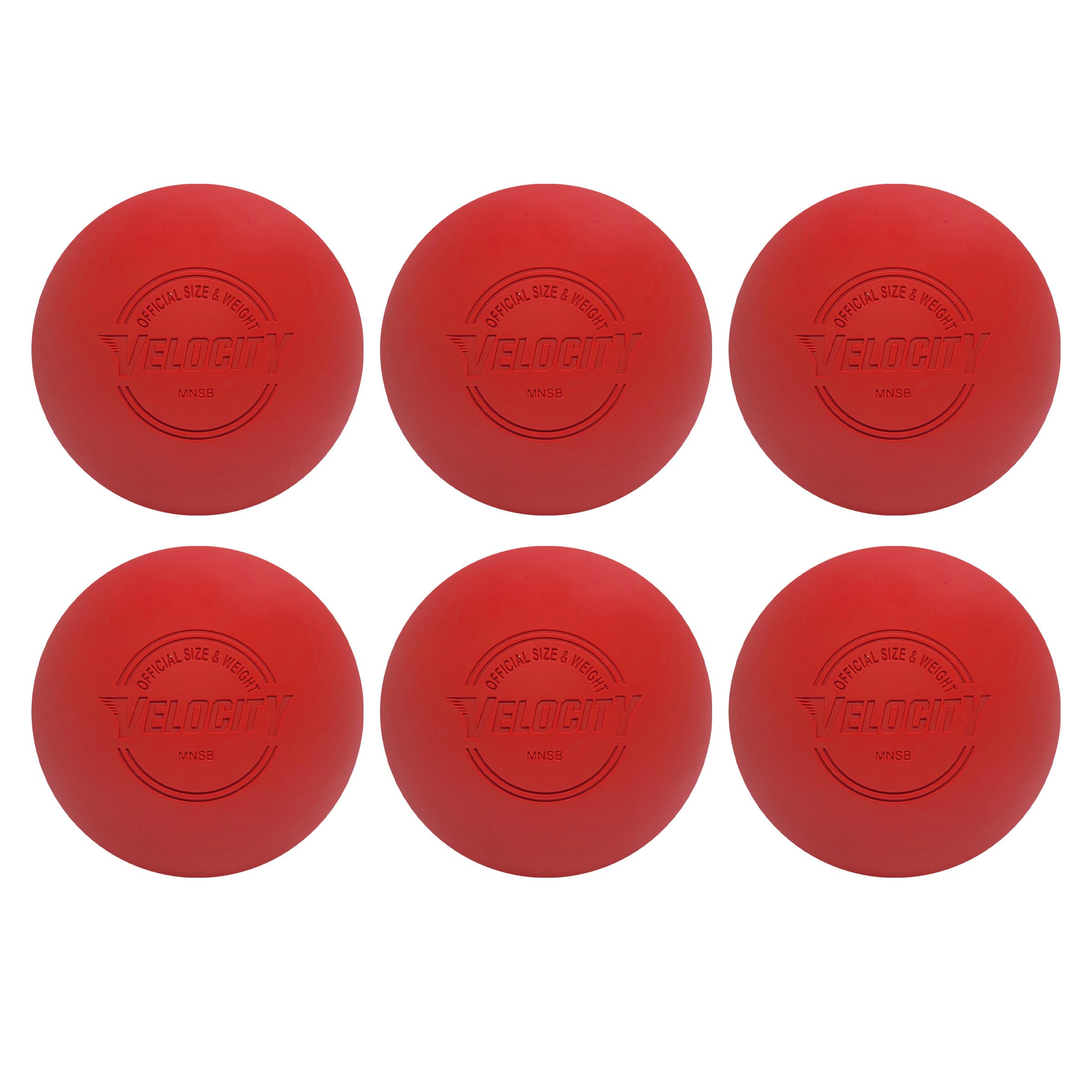 Velocity Lacrosse Balls - 1, 2, 3, 6, 12, 18, 24, 36, 60 and 120 Packs - for Practice, Official NFHS and College Approved Size